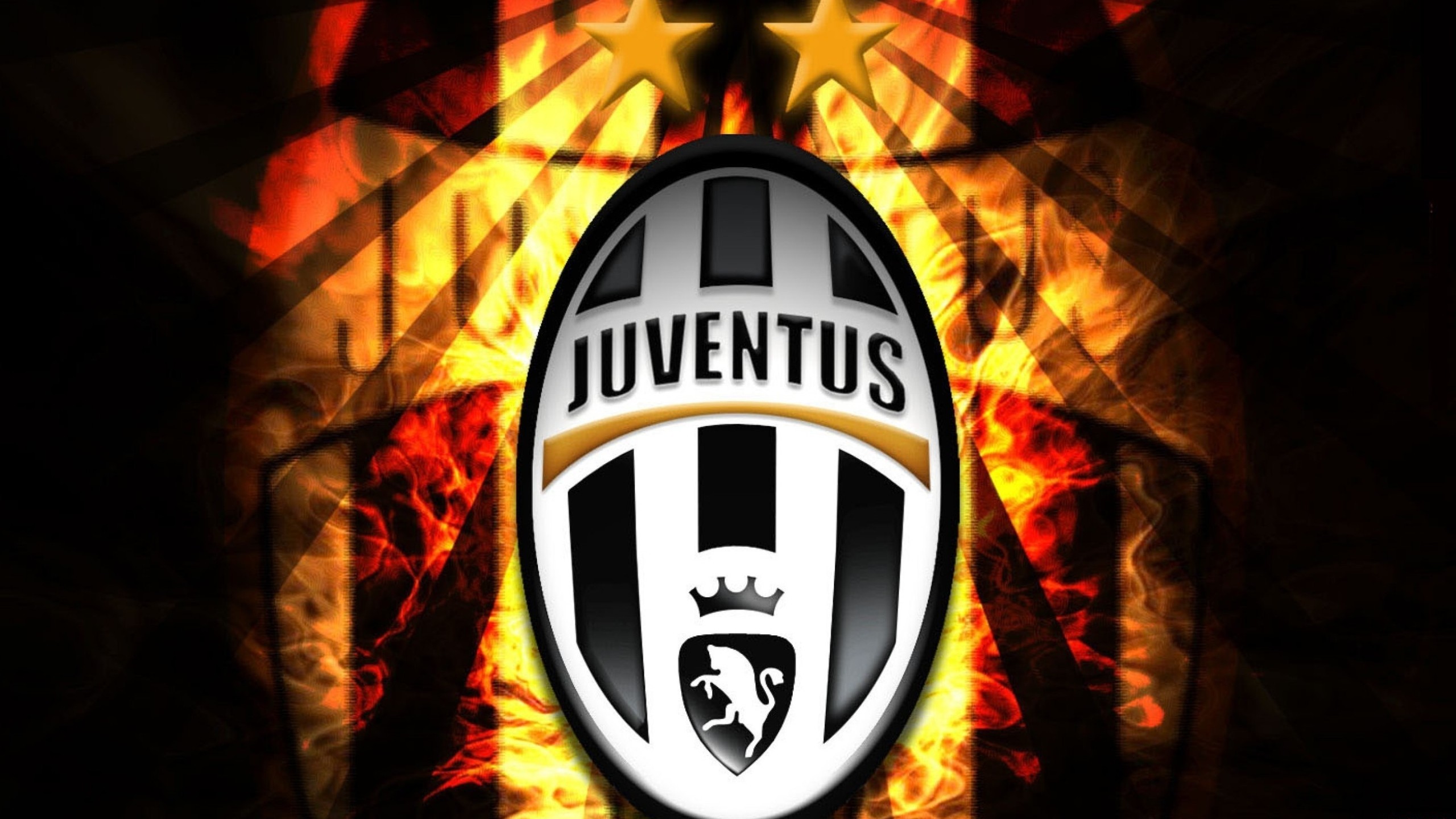 General 2560x1440 logo sport soccer clubs Italian Juventus digital art