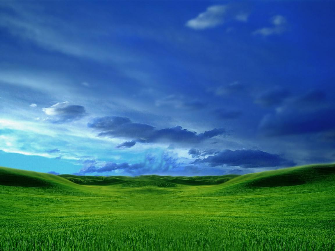 General 1152x864 hills grass sky Windows XP Microsoft Windows