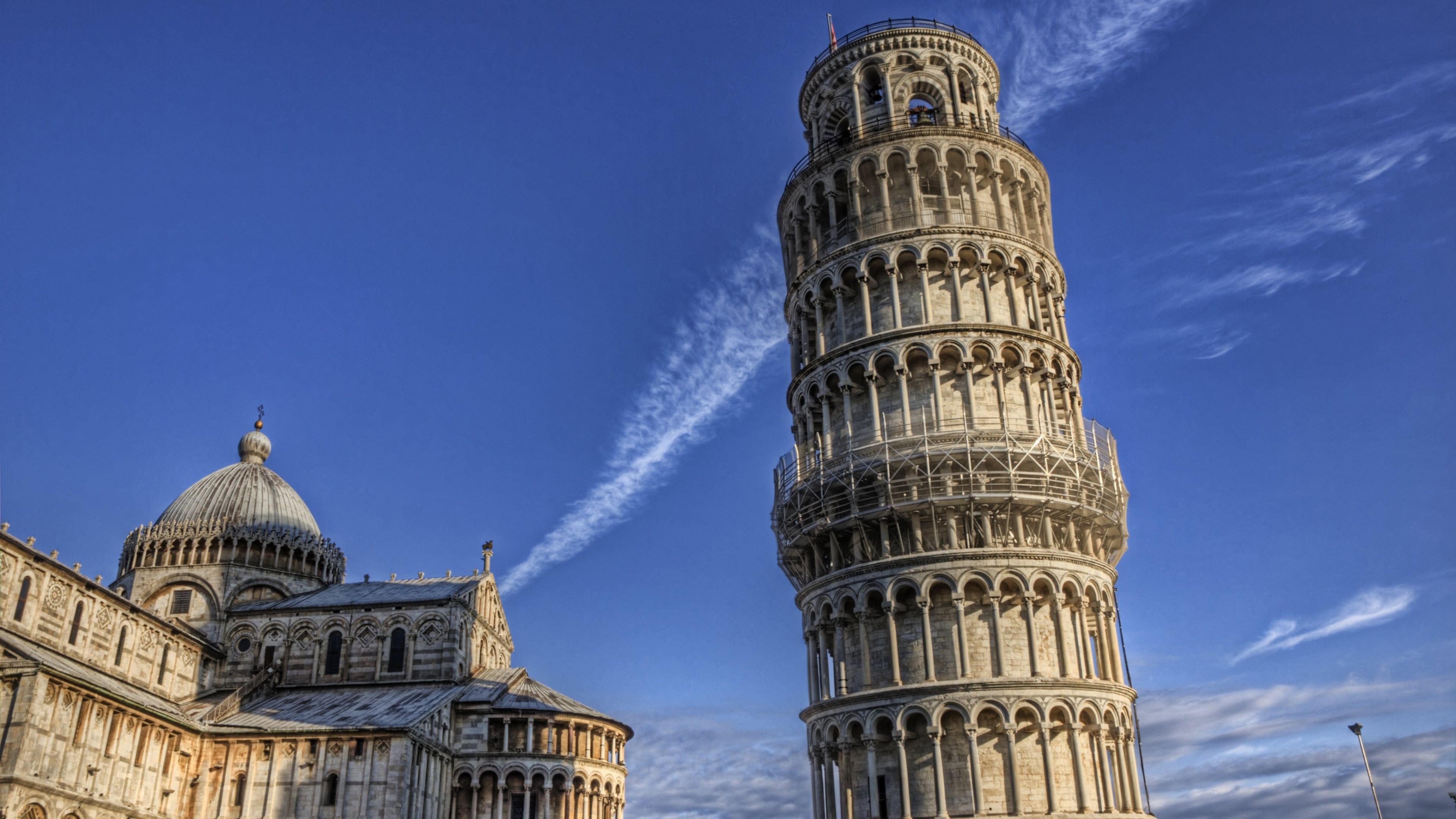 General 3840x2160 Italy building Leaning Tower of Pisa architecture construction history landmark Europe World Heritage Site