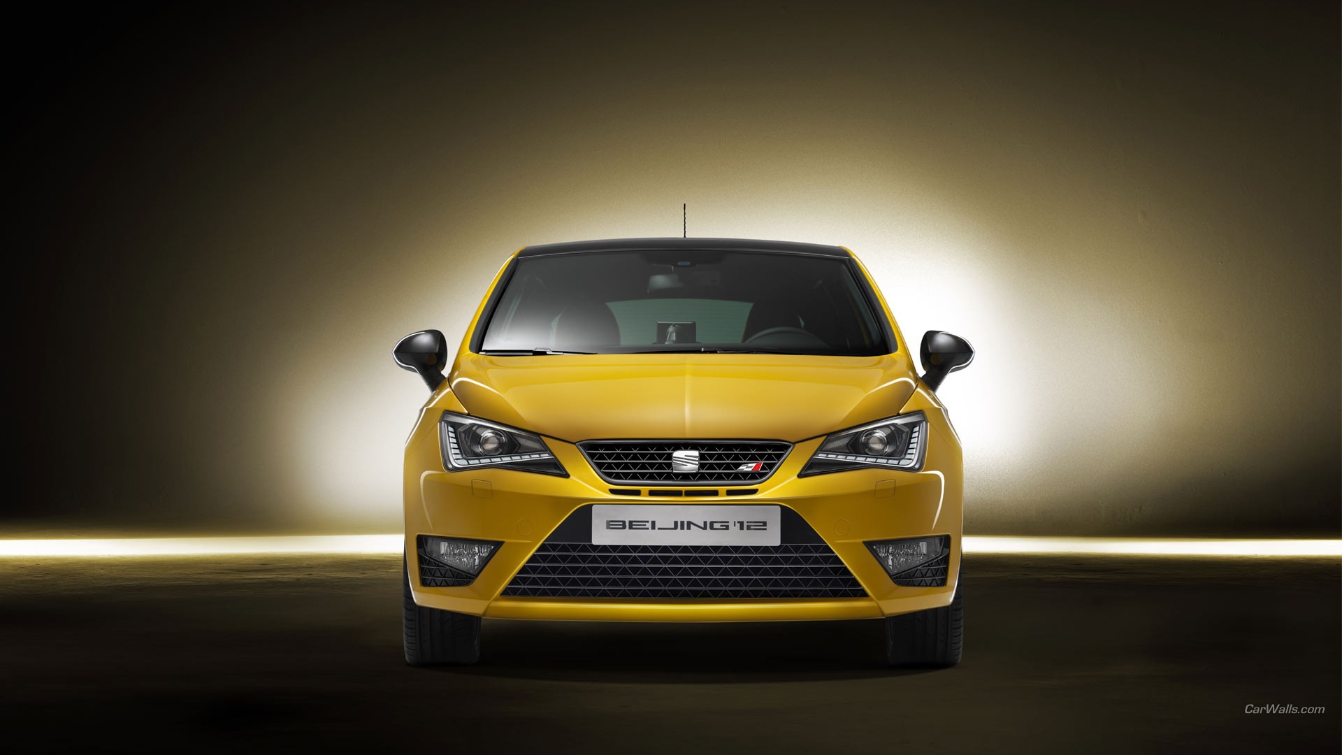 General 1920x1080 Seat Ibiza car concept cars yellow cars seat vehicle Volkswagen Group Spanish cars hatchbacks