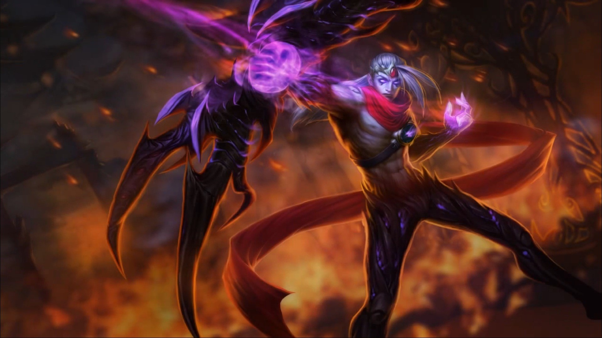 General 1920x1080 League of Legends varus PC gaming video game art fantasy art Varus (League of Legends)