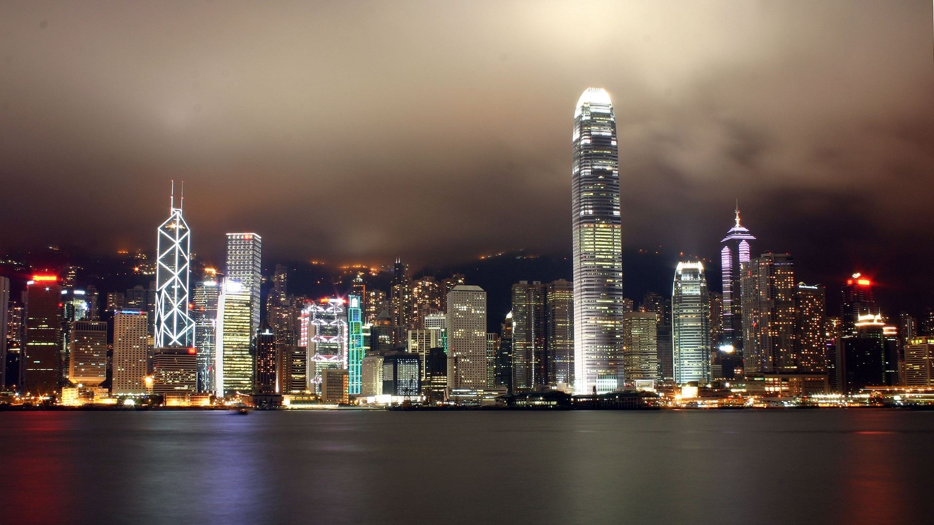General 1920x1080 cityscape Hong Kong Asia skyline China