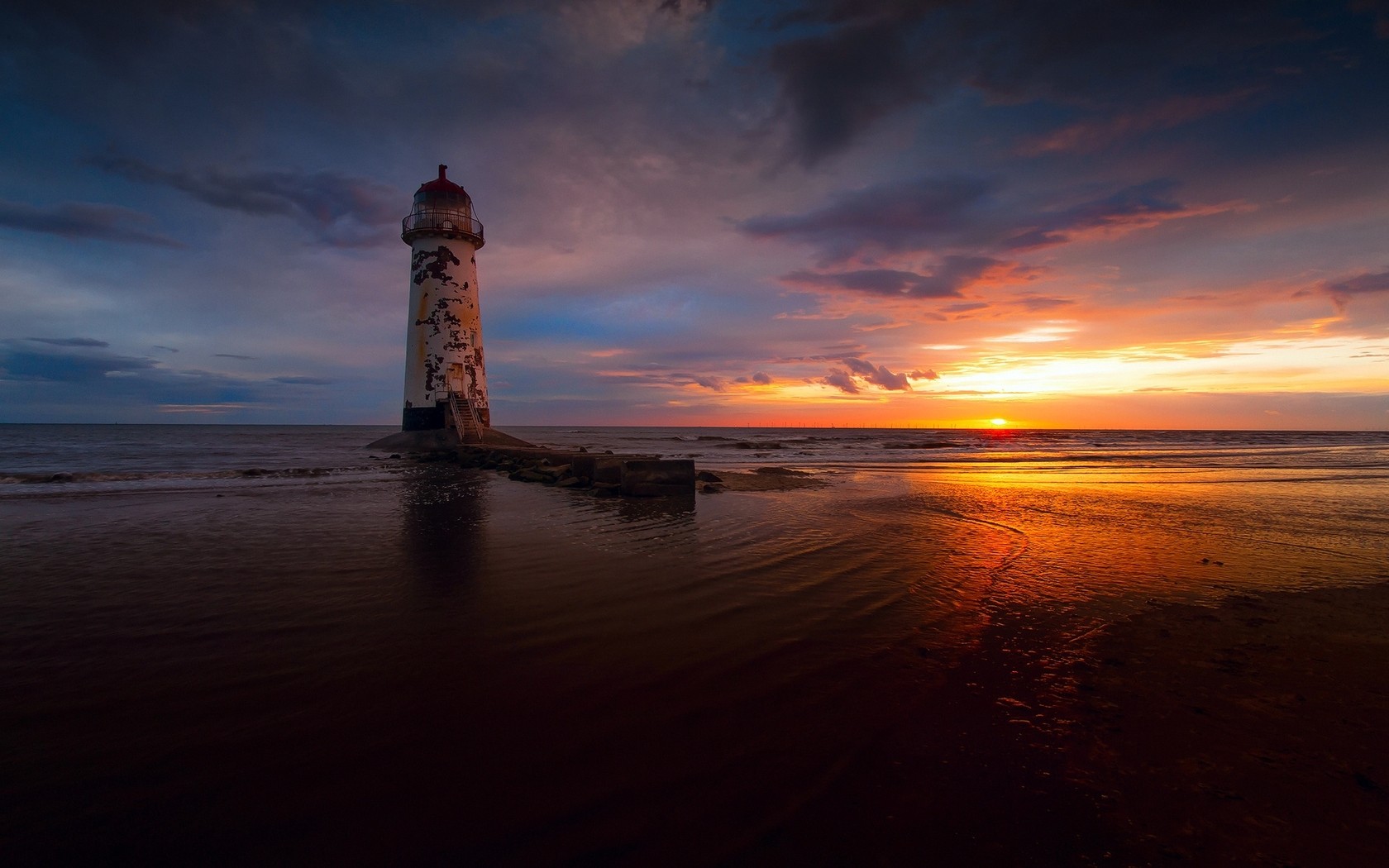General 1680x1050 lighthouse nature sunset photography depth of field water sand rust sky sunlight outdoors coast low light