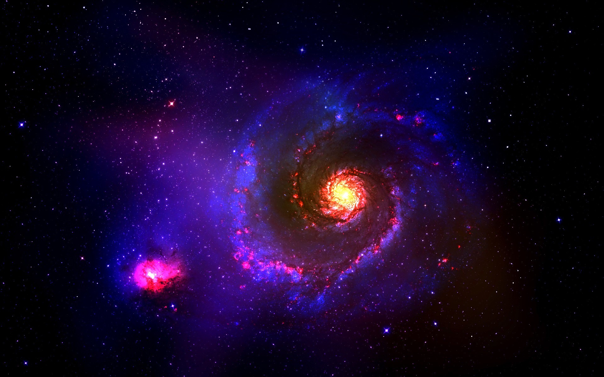 General 1920x1200 space space art digital art stars galaxy