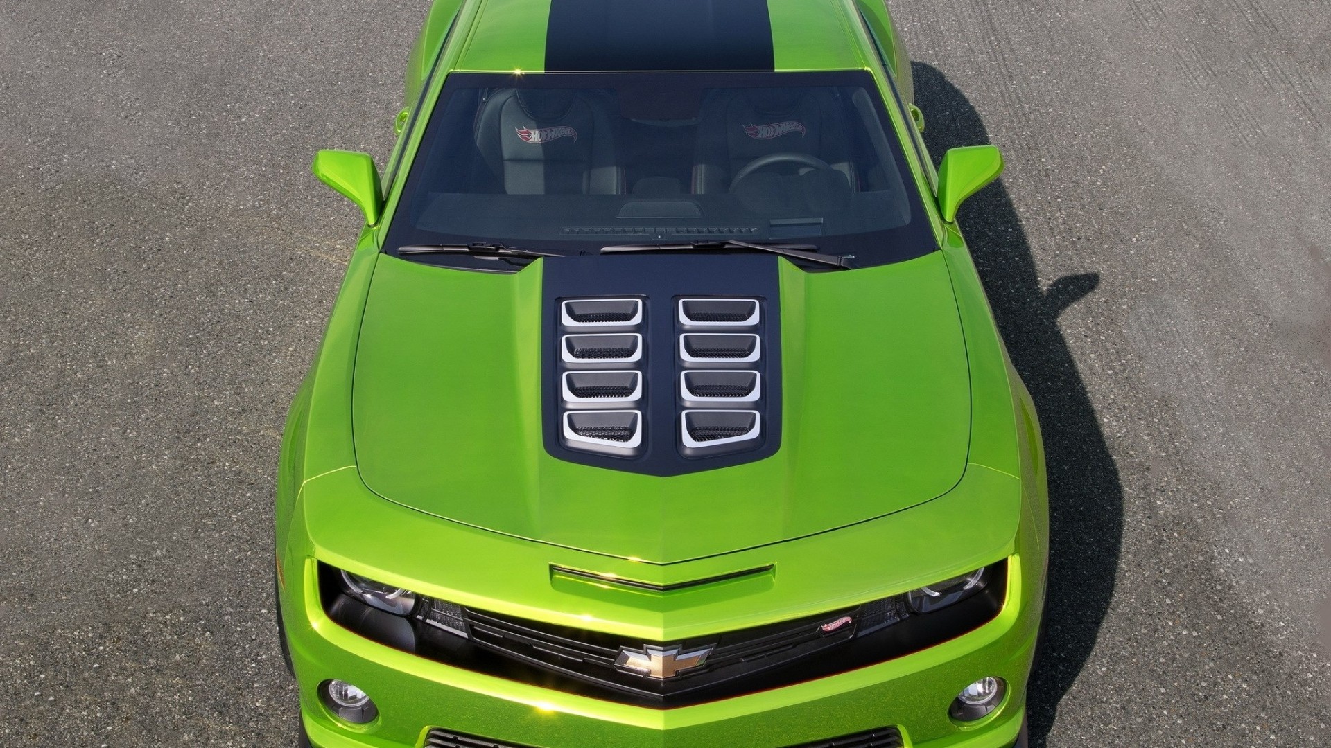 General 1920x1080 green cars vehicle car Chevrolet Chevrolet Camaro muscle cars American cars