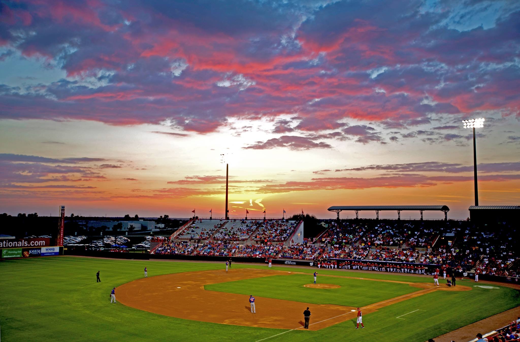 General 2048x1346 stadium baseball sunset sport sky sunlight