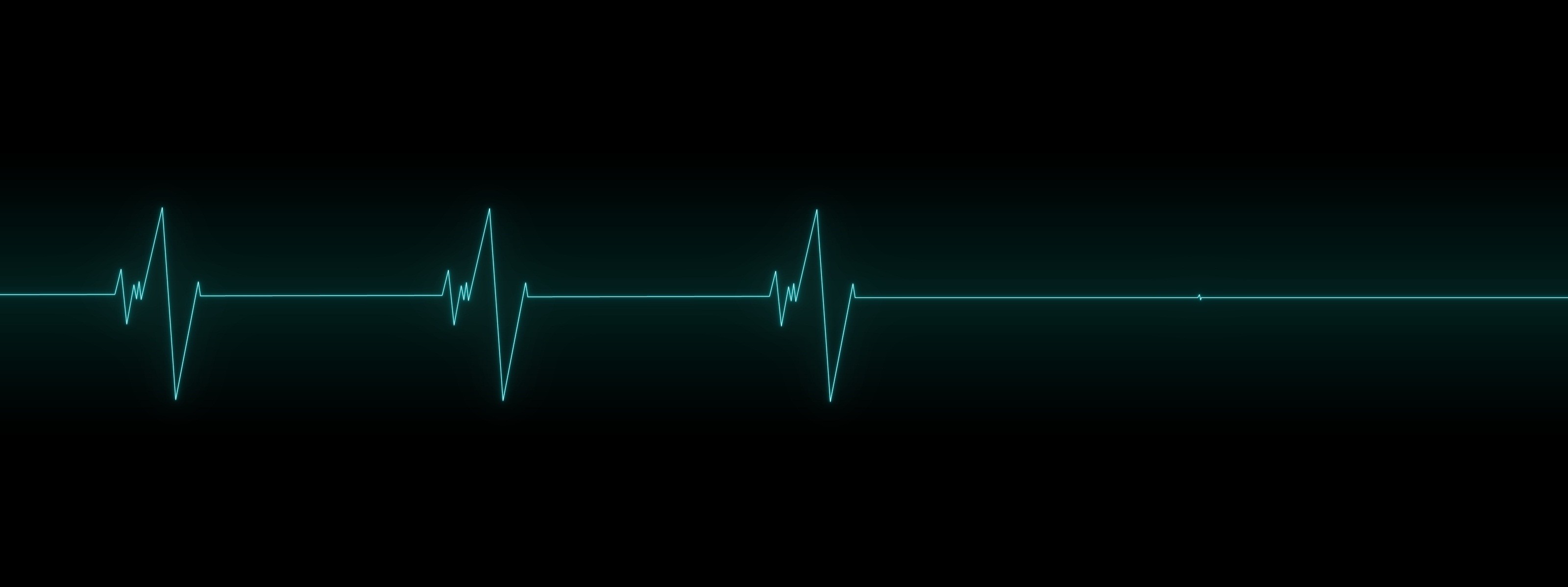 General 3200x1200 lines minimalism simple background EKG