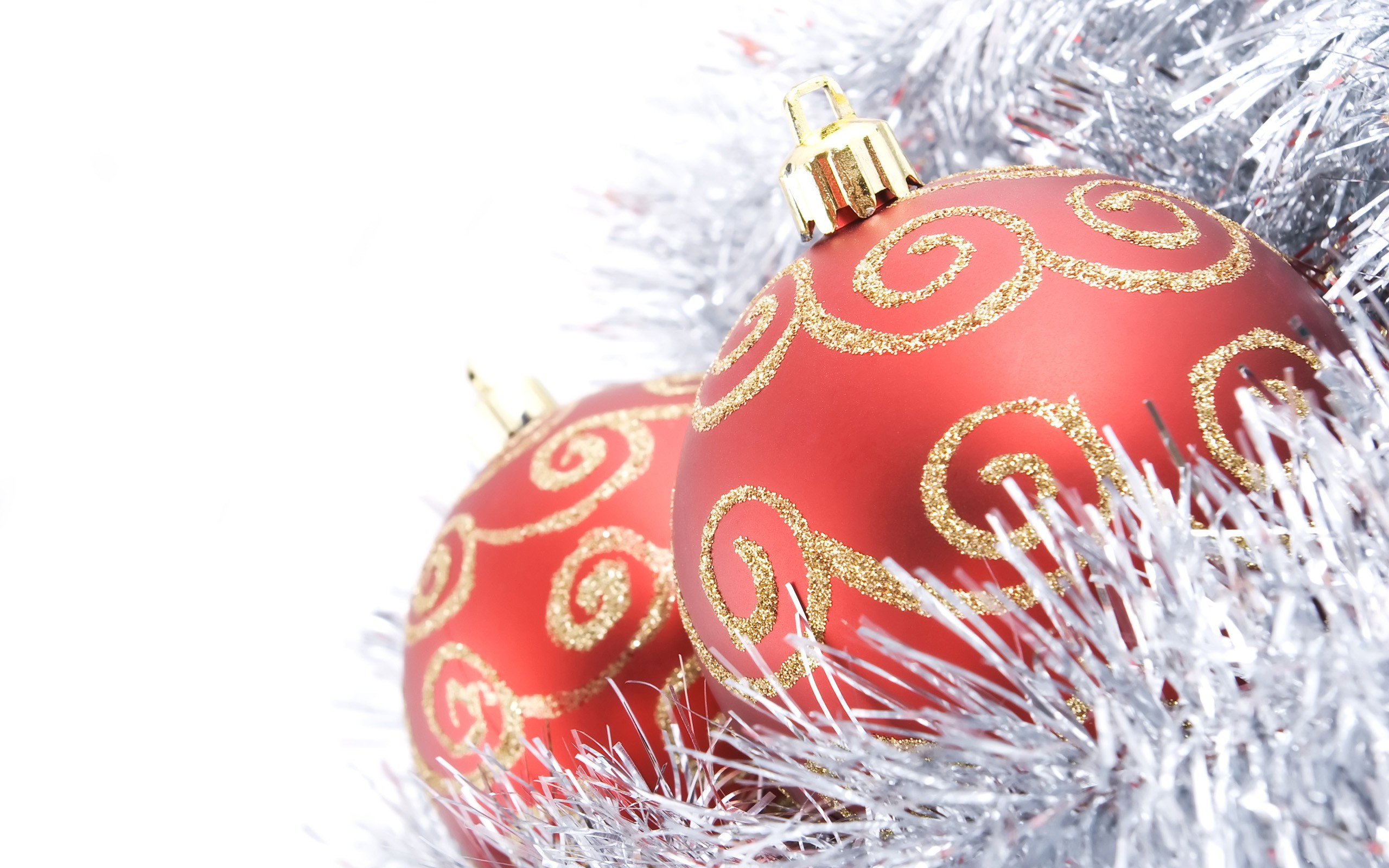 General 2560x1600 New Year Christmas ornaments  decorations holiday Christmas simple background