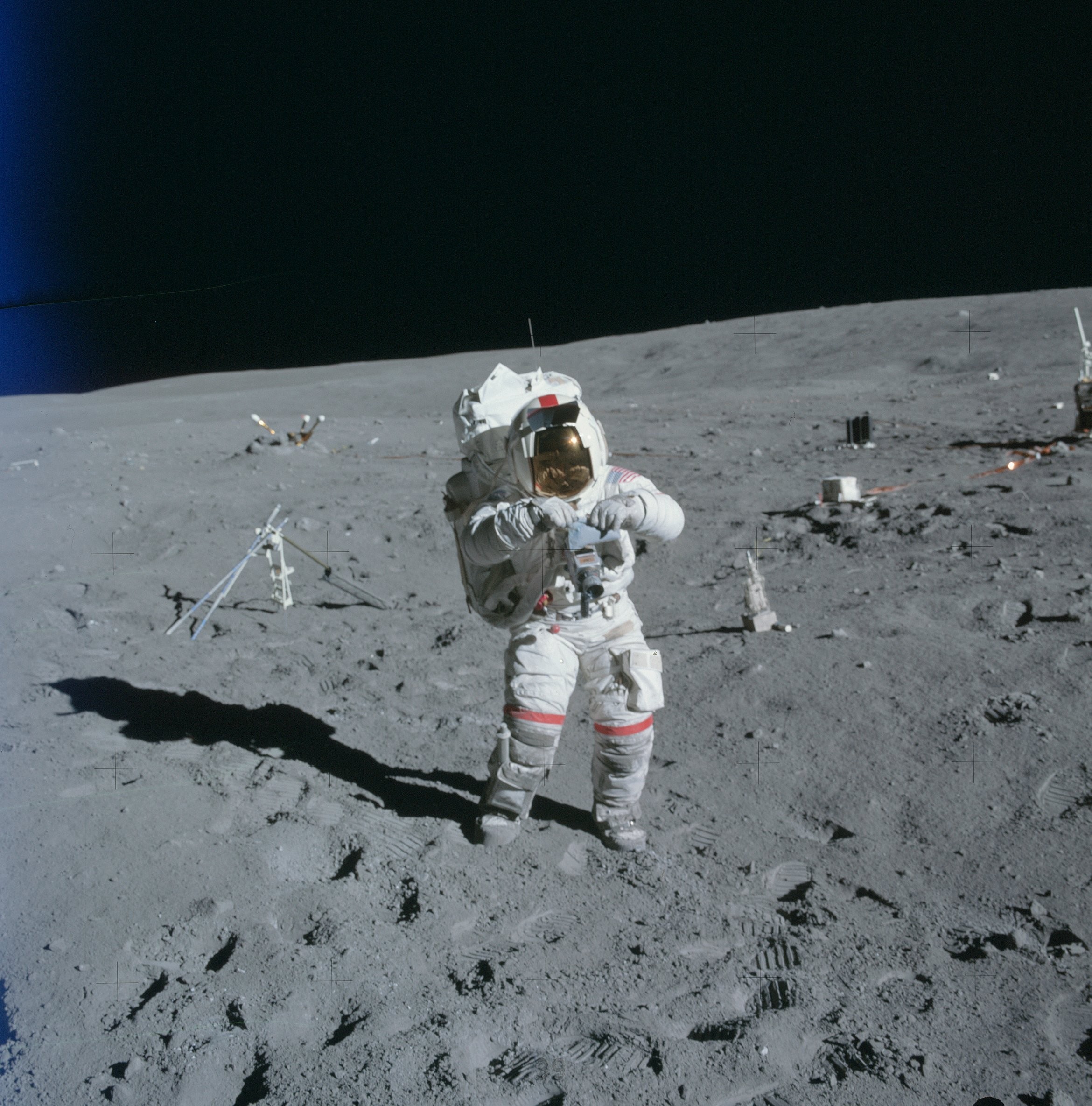 General 2340x2369 space Moon astronaut Apollo program NASA