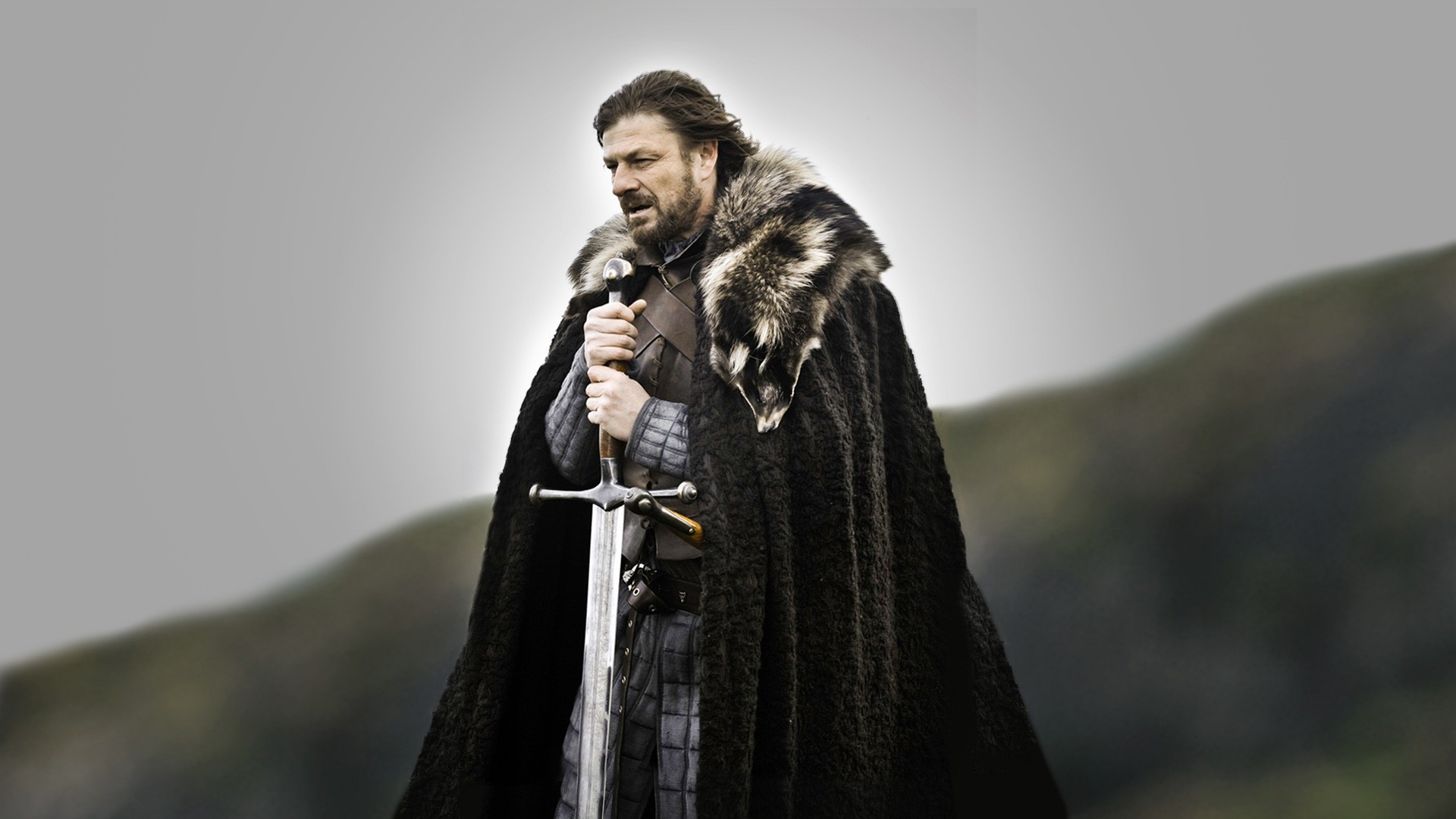 People 1920x1080 Game of Thrones Ned Stark Sean Bean TV series sword men