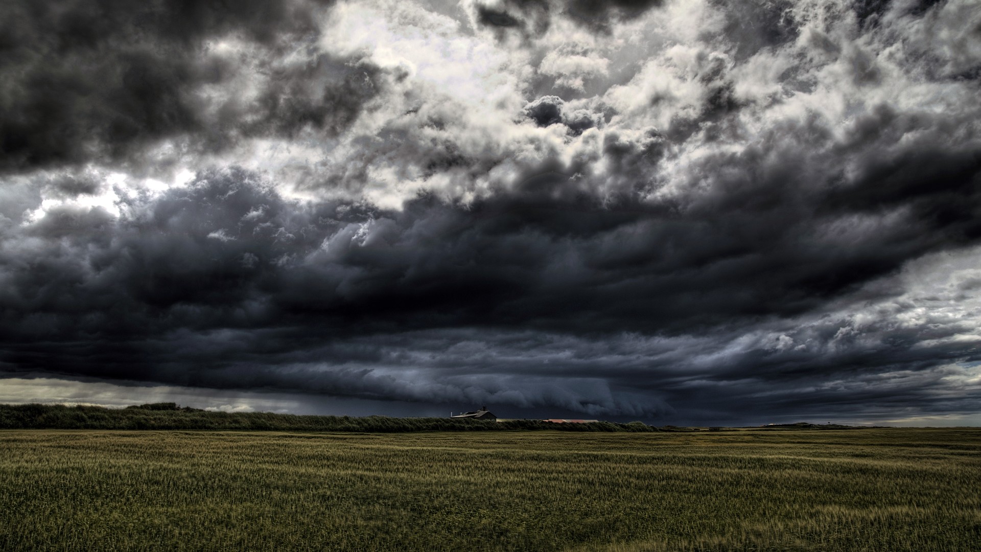 General 1920x1080 nature landscape HDR overcast storm clouds sky photography outdoors