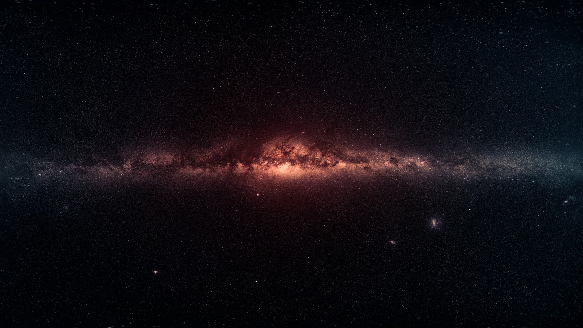 General 1920x1080 space stars galaxy digital art space art constellations Milky Way