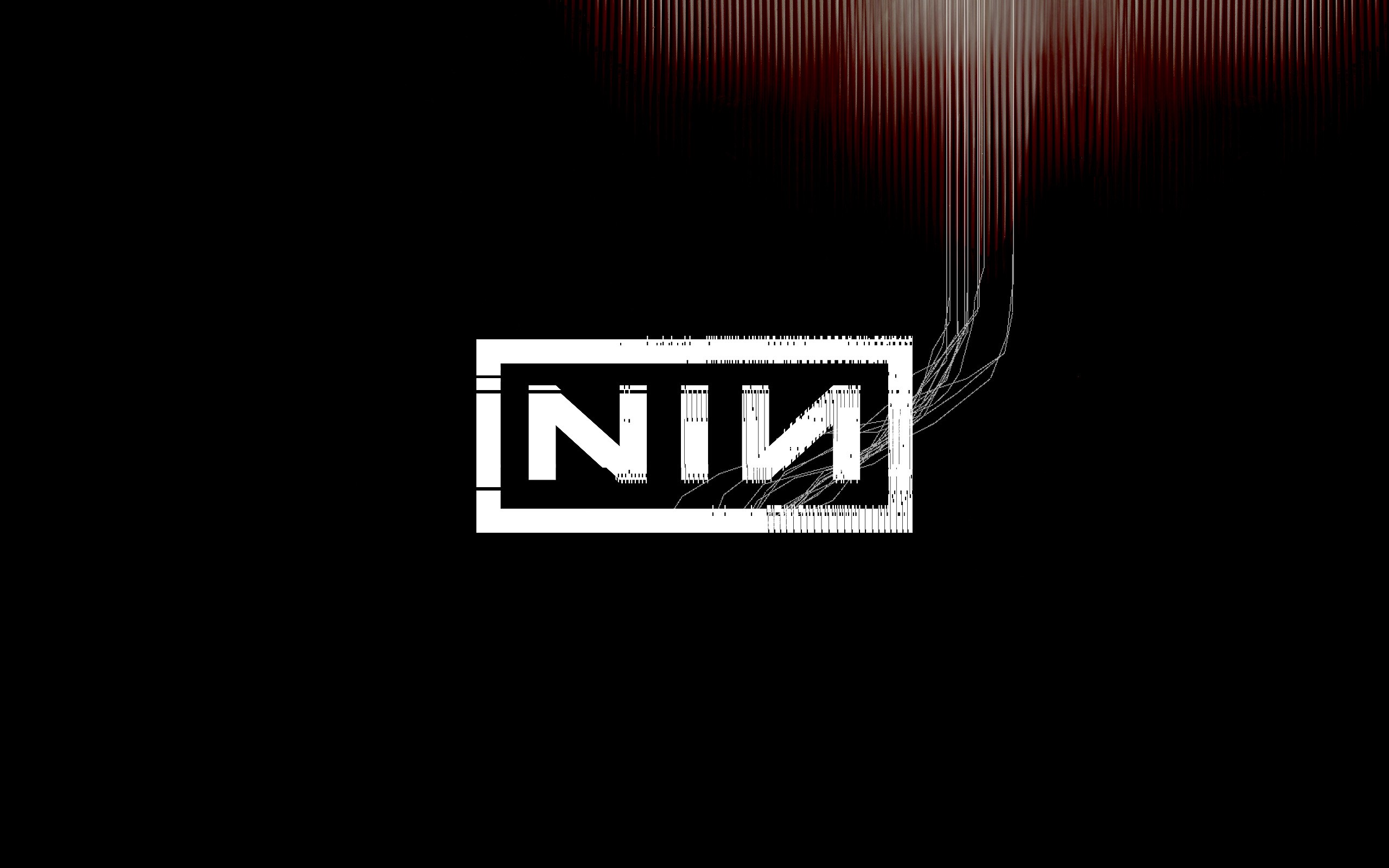 General 2560x1600 Nine Inch Nails music simple background metal band metal music band logo logo