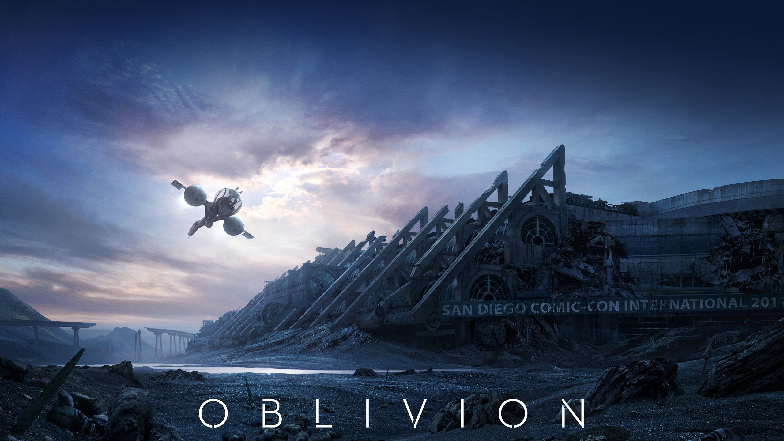 General 2560x1440 Oblivion (movie) movies science fiction Universal Pictures