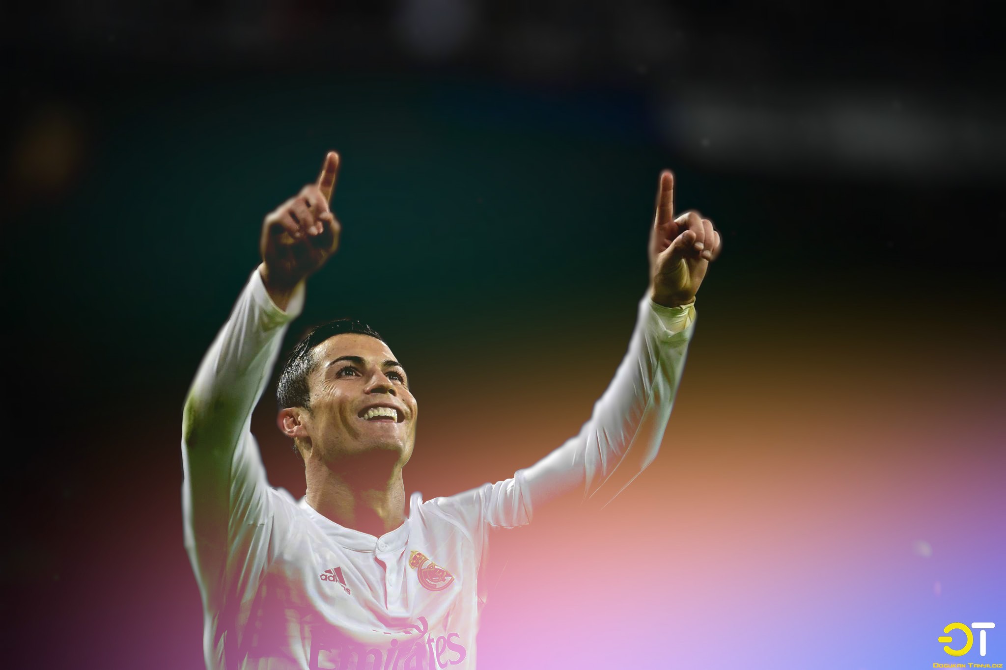People 2048x1365 Cristiano Ronaldo Real Madrid filter soccer men sport