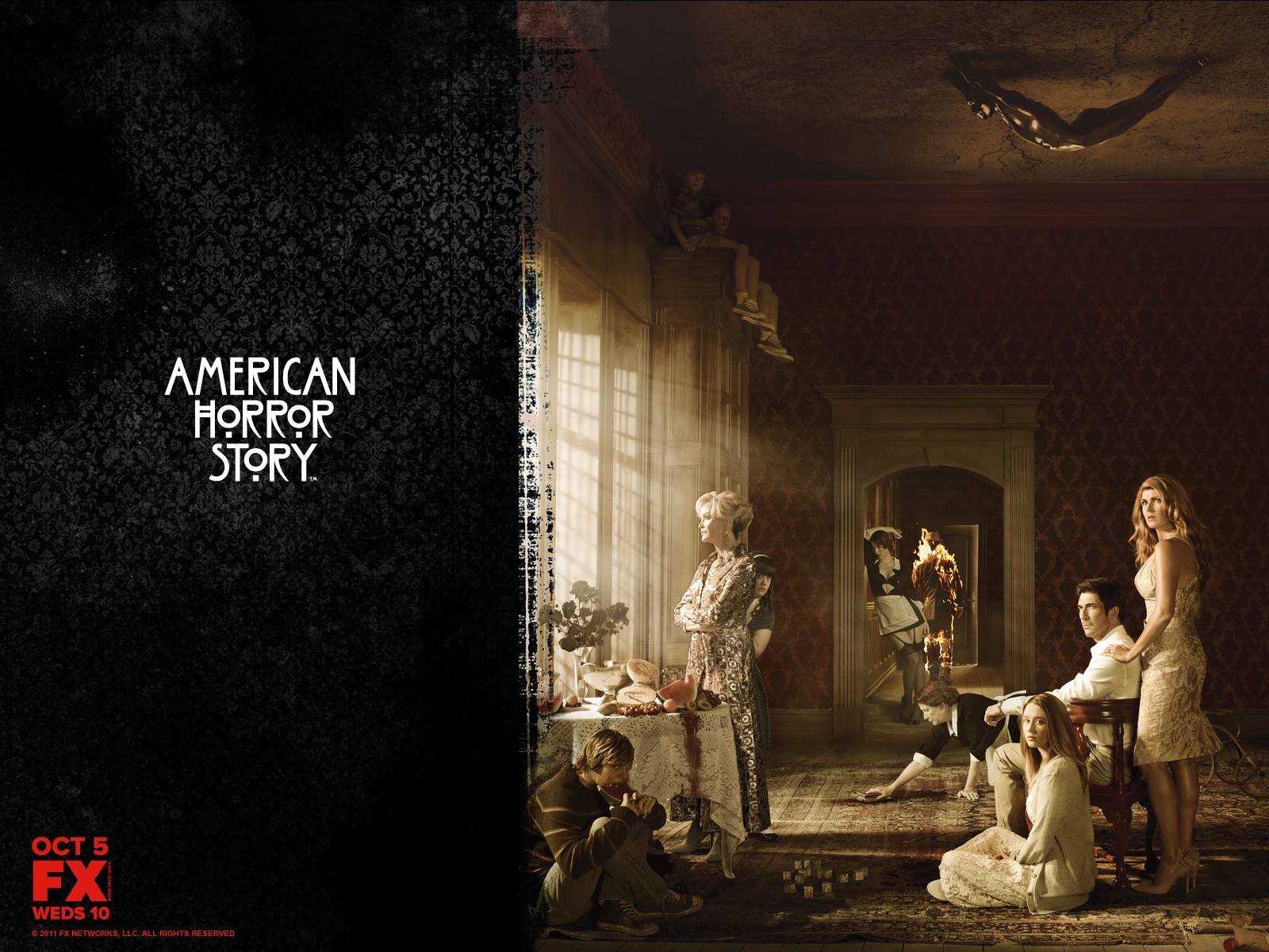 General 1600x1200 American Horror Story TV series horror 2011 (Year)