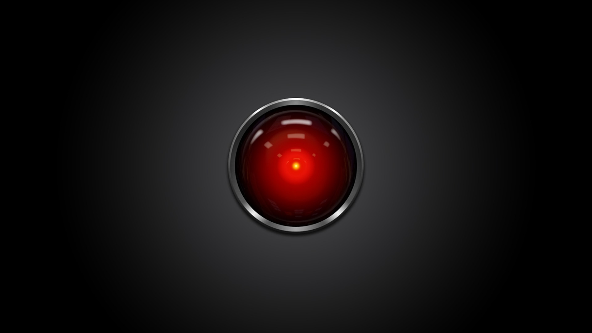 General 1920x1080 2001: A Space Odyssey HAL 9000 movies computer simple background science fiction