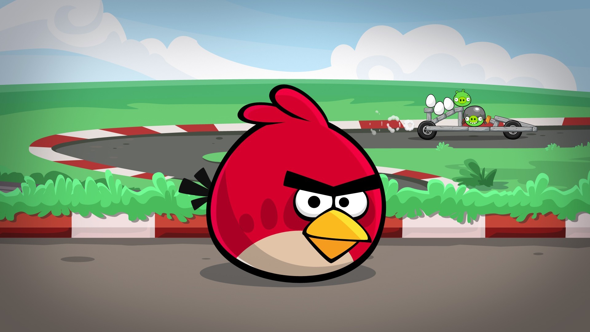 General 1920x1080 Angry Birds artwork birds eggs video games video game characters