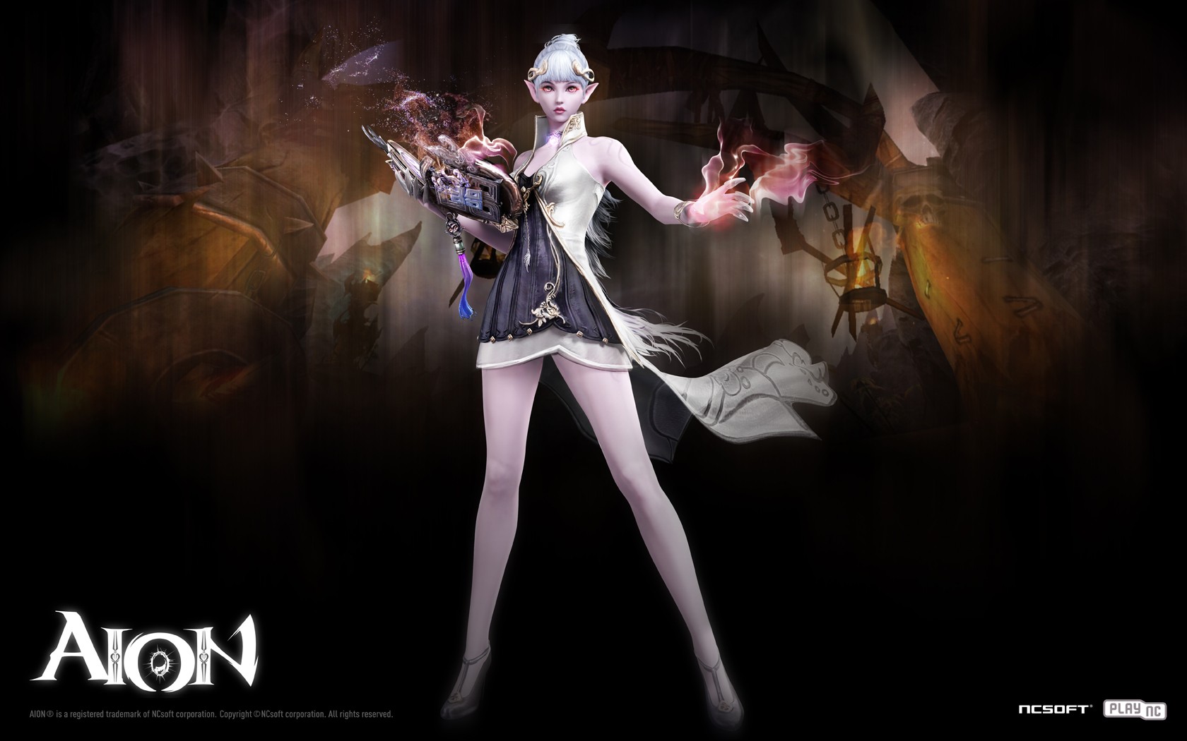 General 1680x1050 Aion classes video games fantasy girl PC gaming video game girls legs NCSOFT