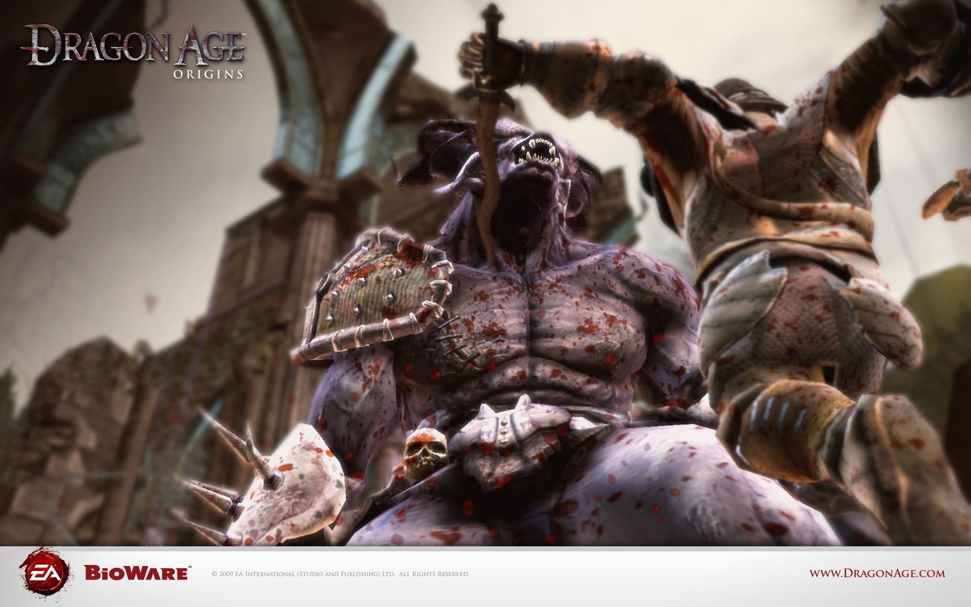 General 1920x1200 RPG 2009 (Year) Bioware Dragon Age: Origins video games Electronic Arts blood PC gaming