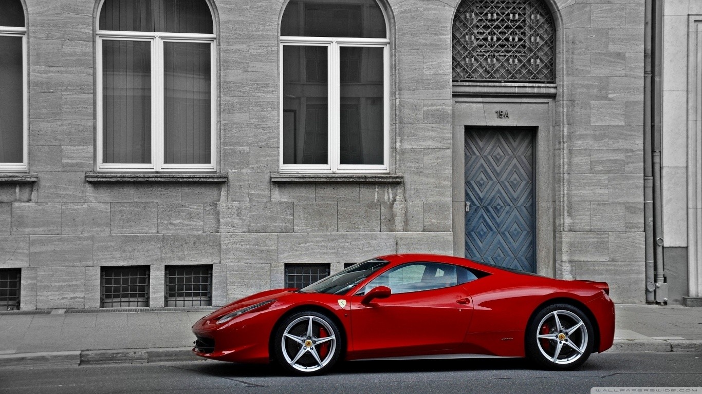 General 1366x768 Ferrari 458 Ferrari red cars car vehicle italian cars supercars Stellantis