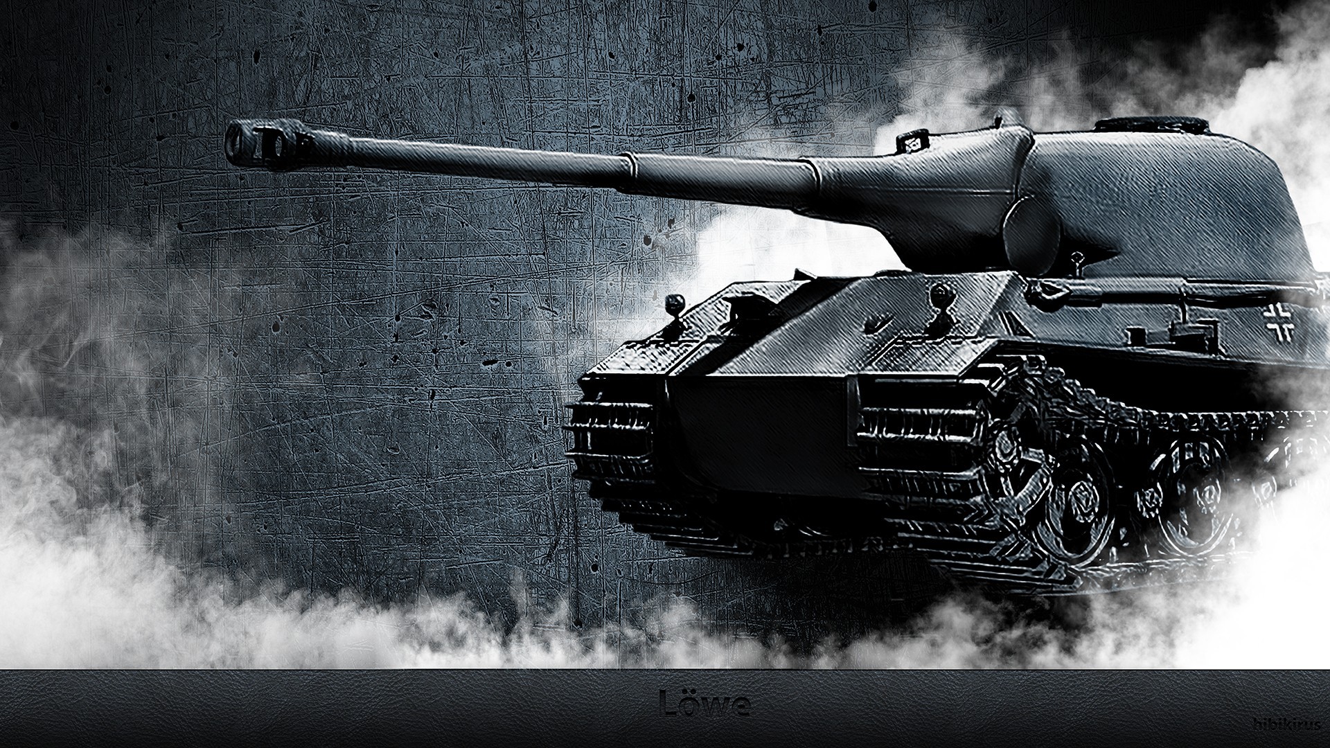 General 1920x1080 tank smoke artwork vehicle military military vehicle German tanks
