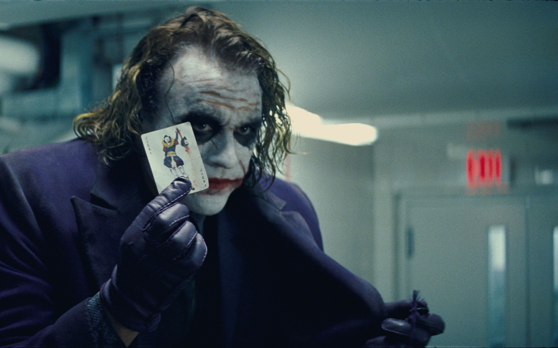 General 1920x1200 movies The Dark Knight Joker Heath Ledger film stills Batman