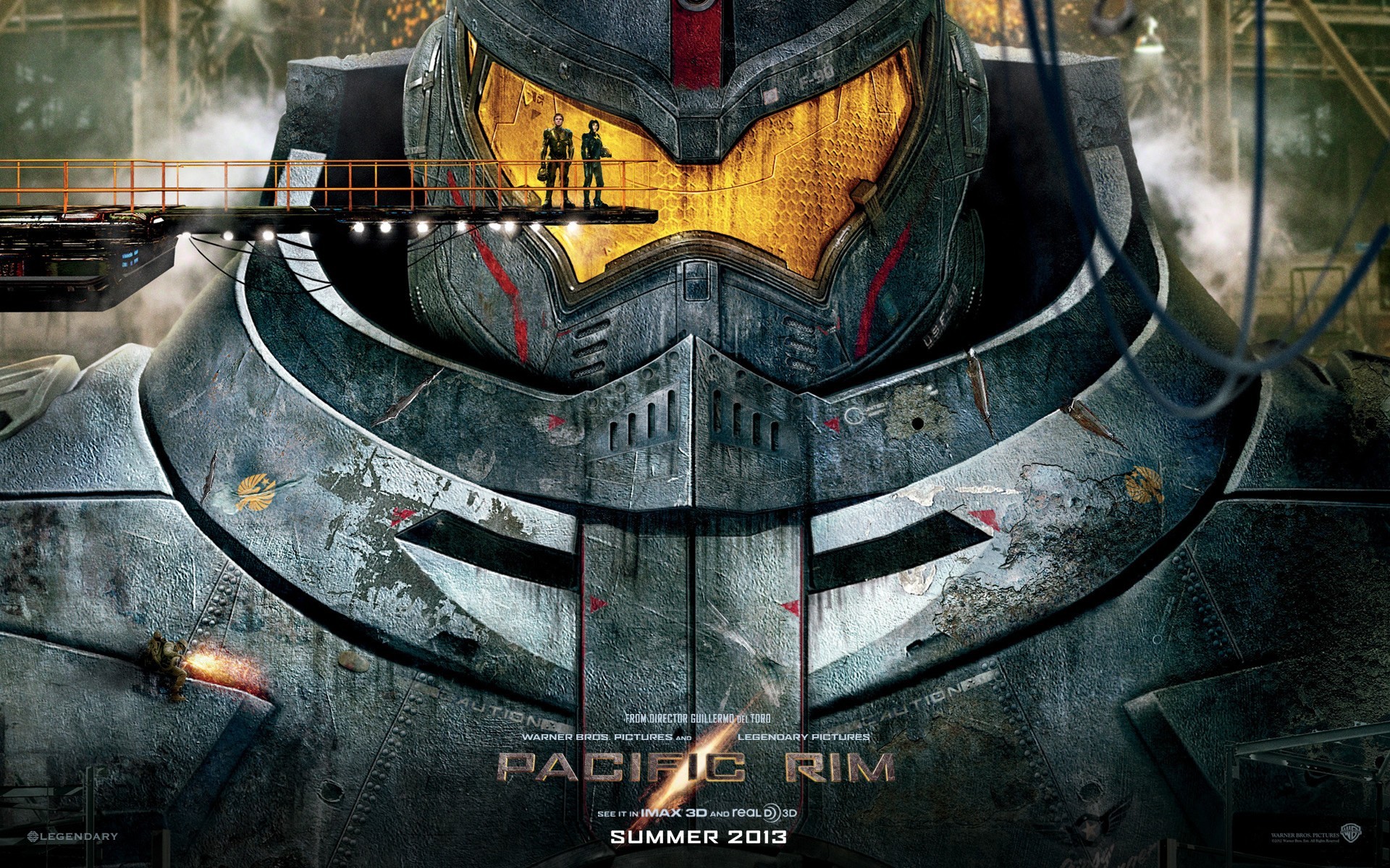 General 1920x1200 Pacific Rim movies mechs movie poster science fiction guillermo del toro
