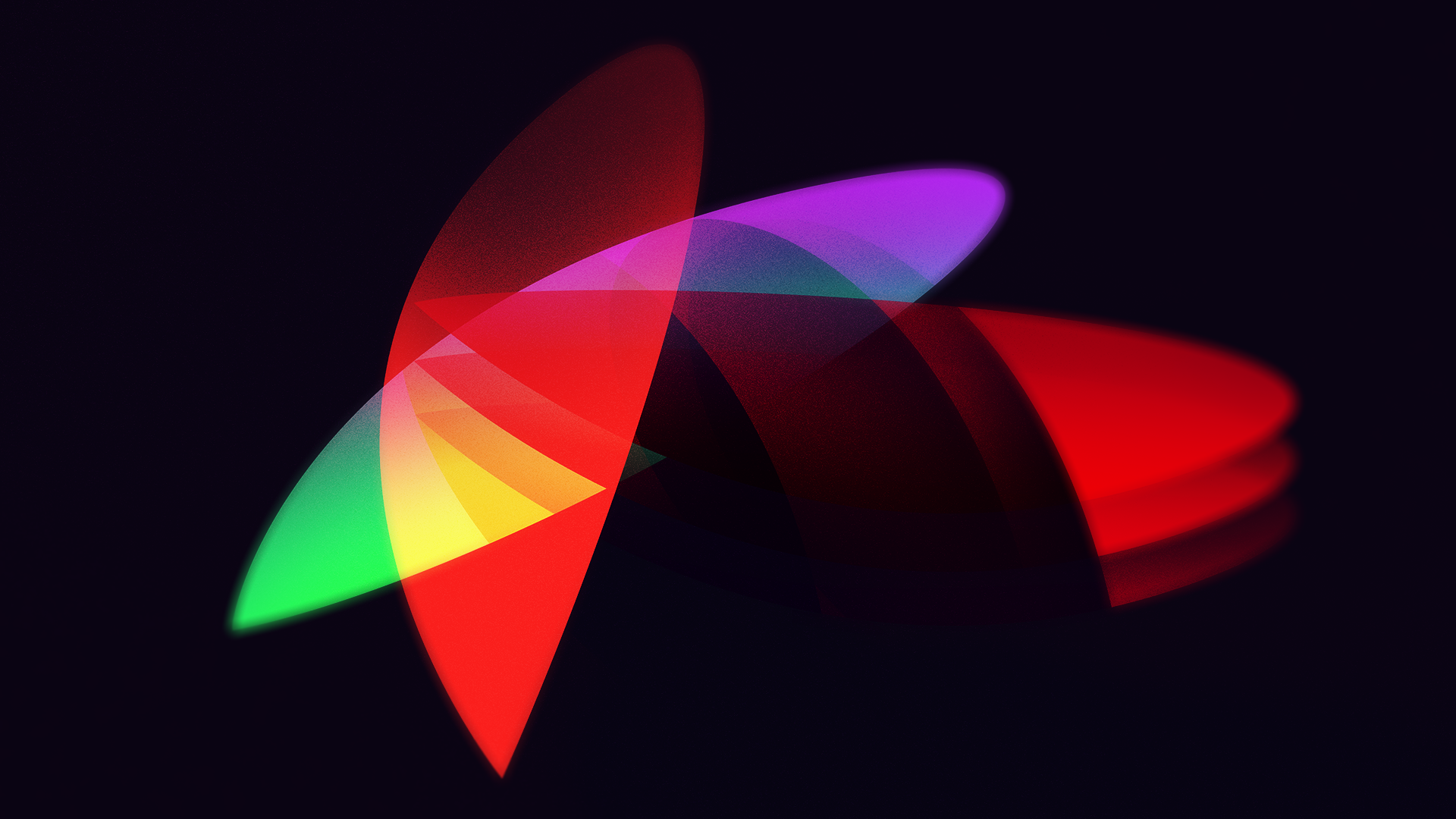 General 1920x1080 digital art colorful shapes simple background