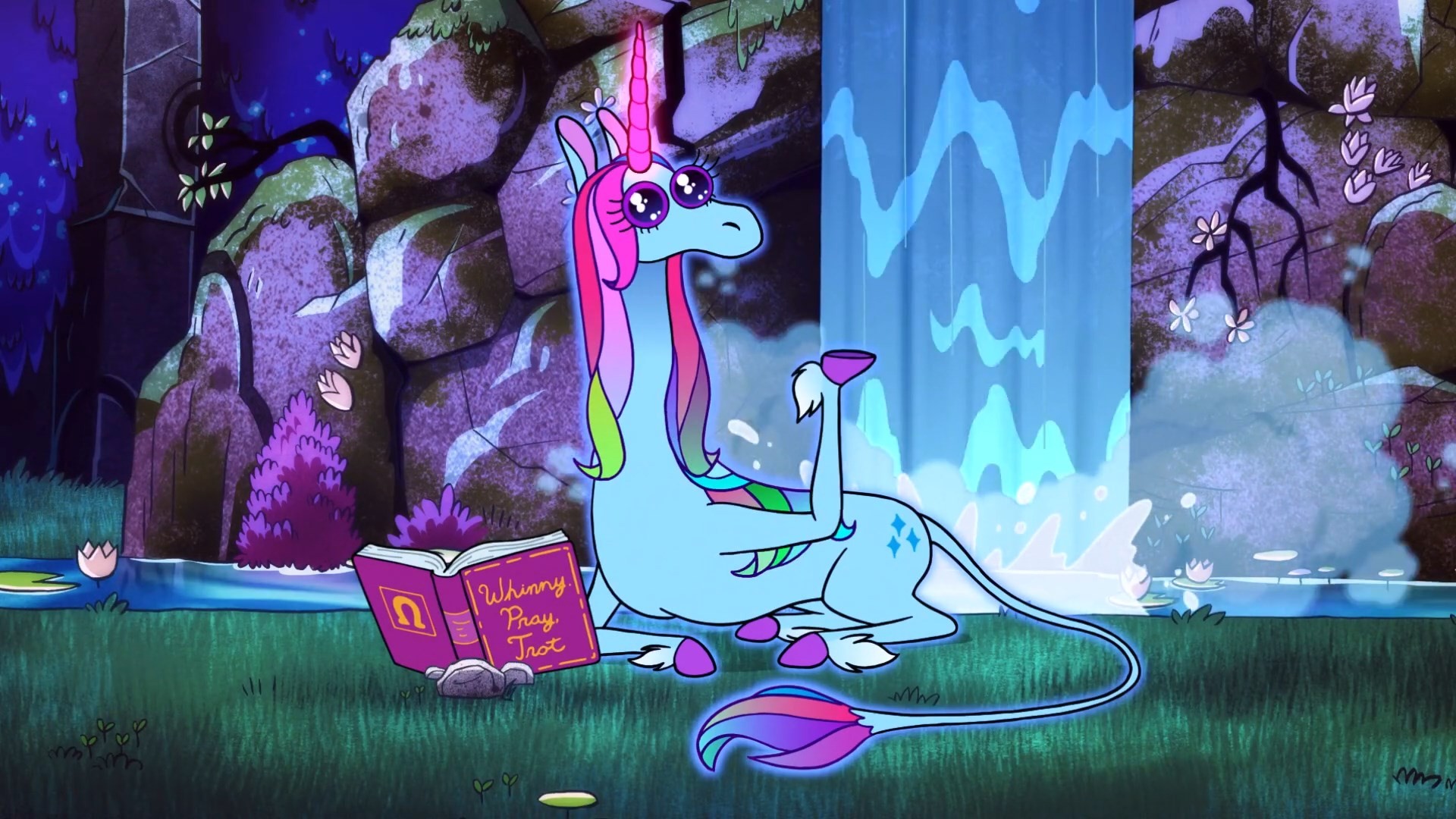 General 1920x1080 Gravity Falls unicorns cartoon TV series digital art