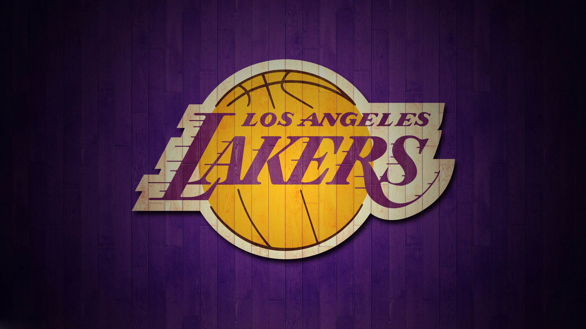 General 1920x1080 minimalism basketball sport Los Angeles Lakers purple logo