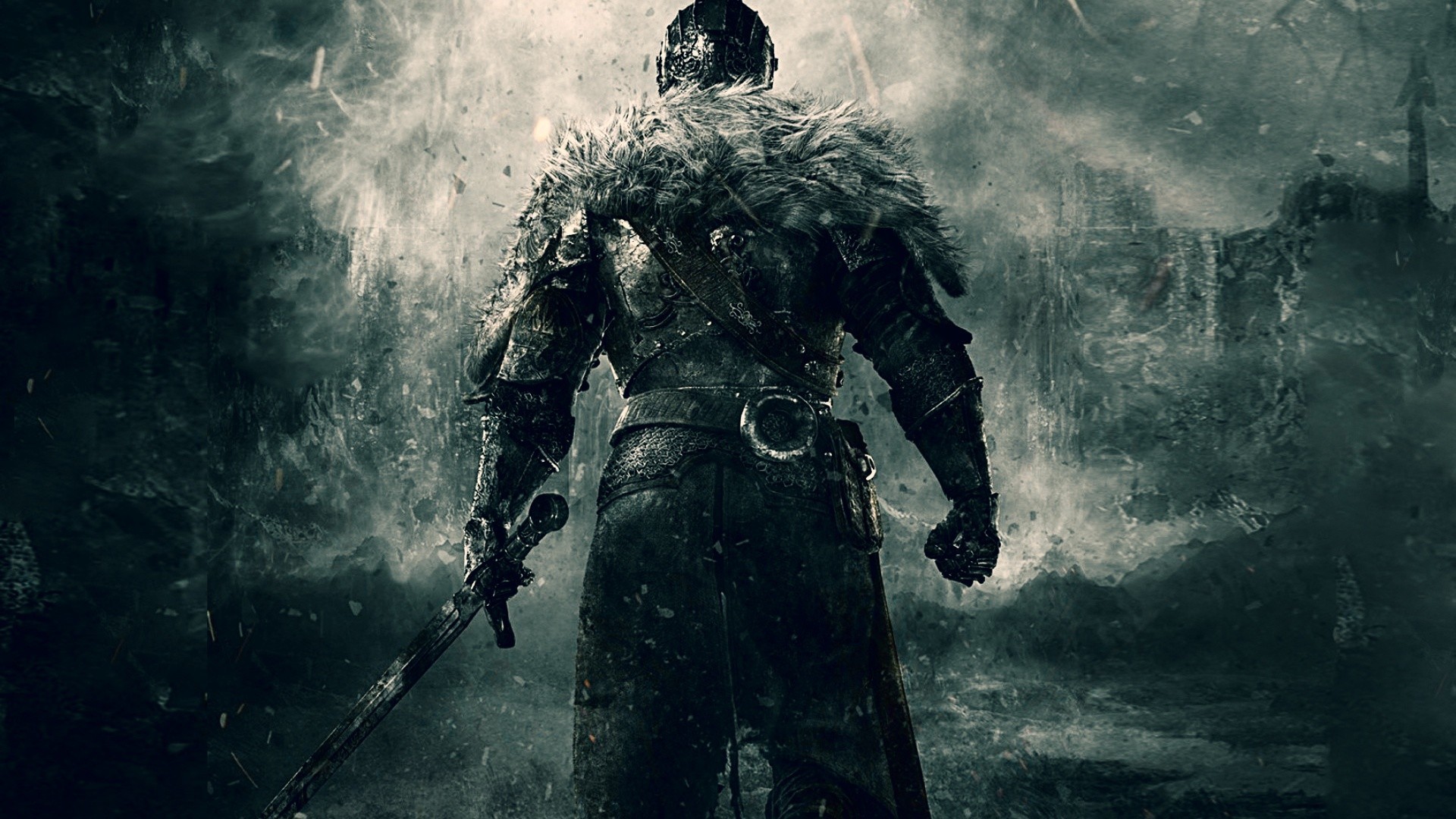 General 1920x1080 war Dark Souls II video games video game art sword standing video game men fantasy men