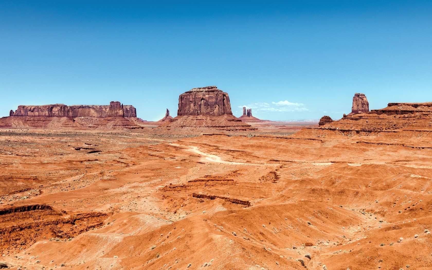 General 1680x1050 landscape Monument Valley desert Arizona rocks USA rock formation nature