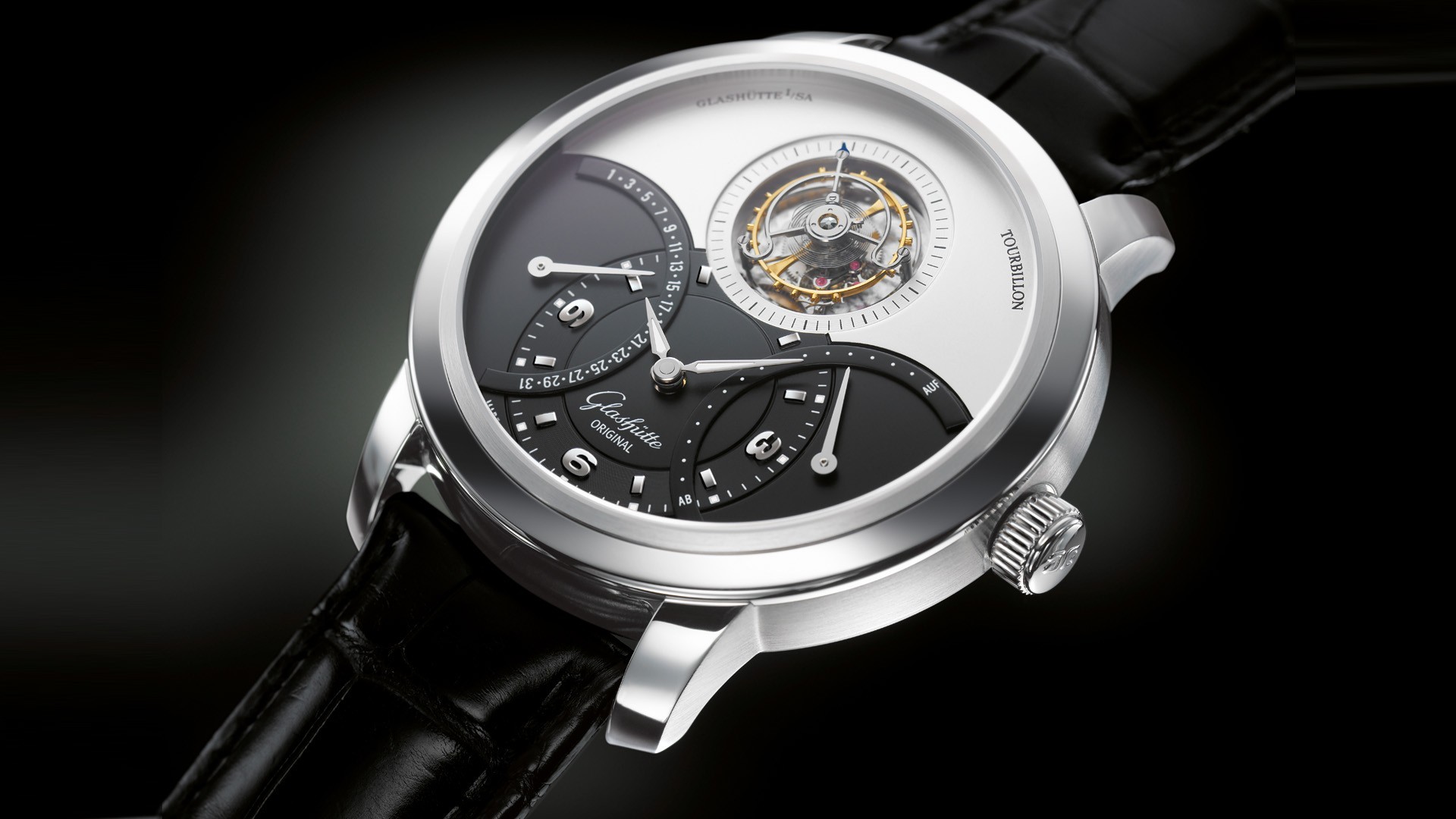 General 1920x1080 watch luxury watches Glashütte wristwatch closeup technology
