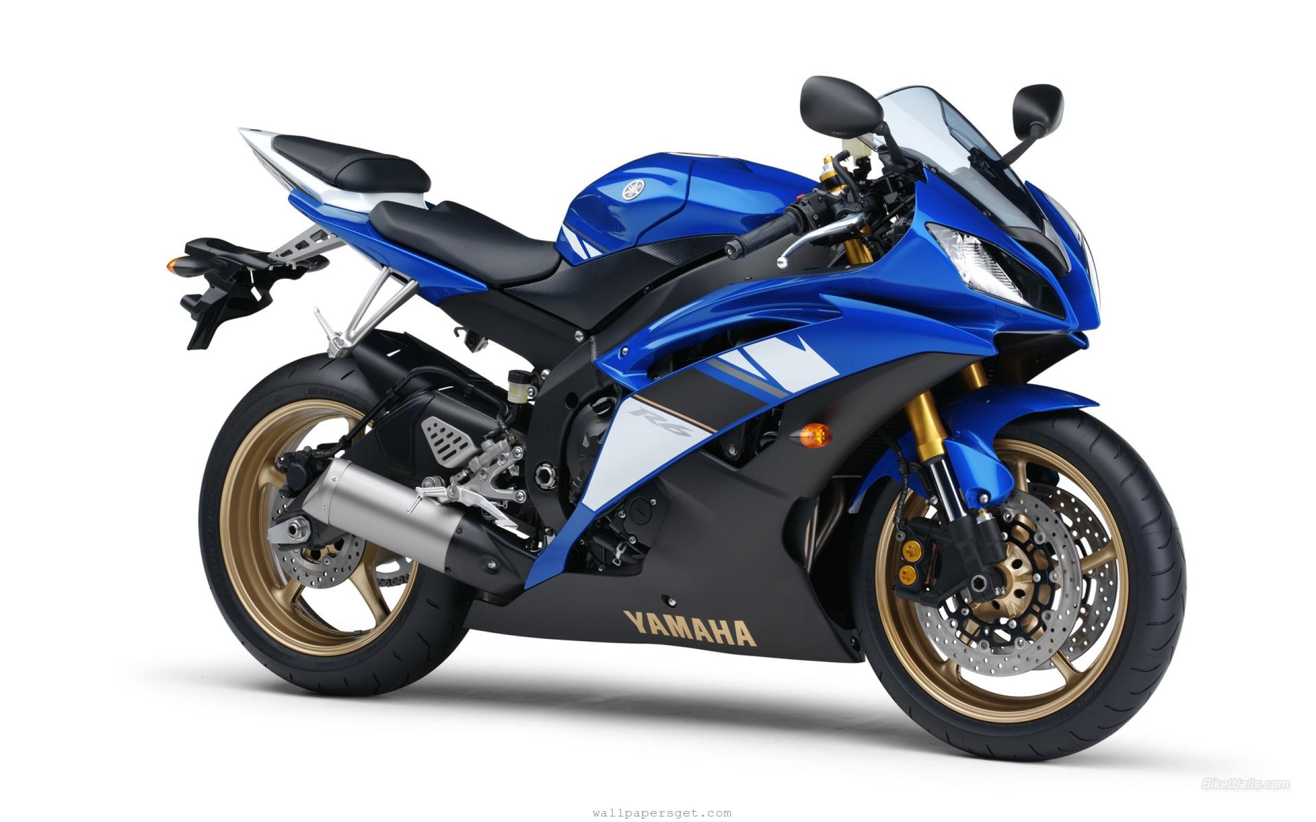 General 2560x1600 Yamaha motorcycle simple background white background Blue Motorcycles vehicle Japanese motorcycles