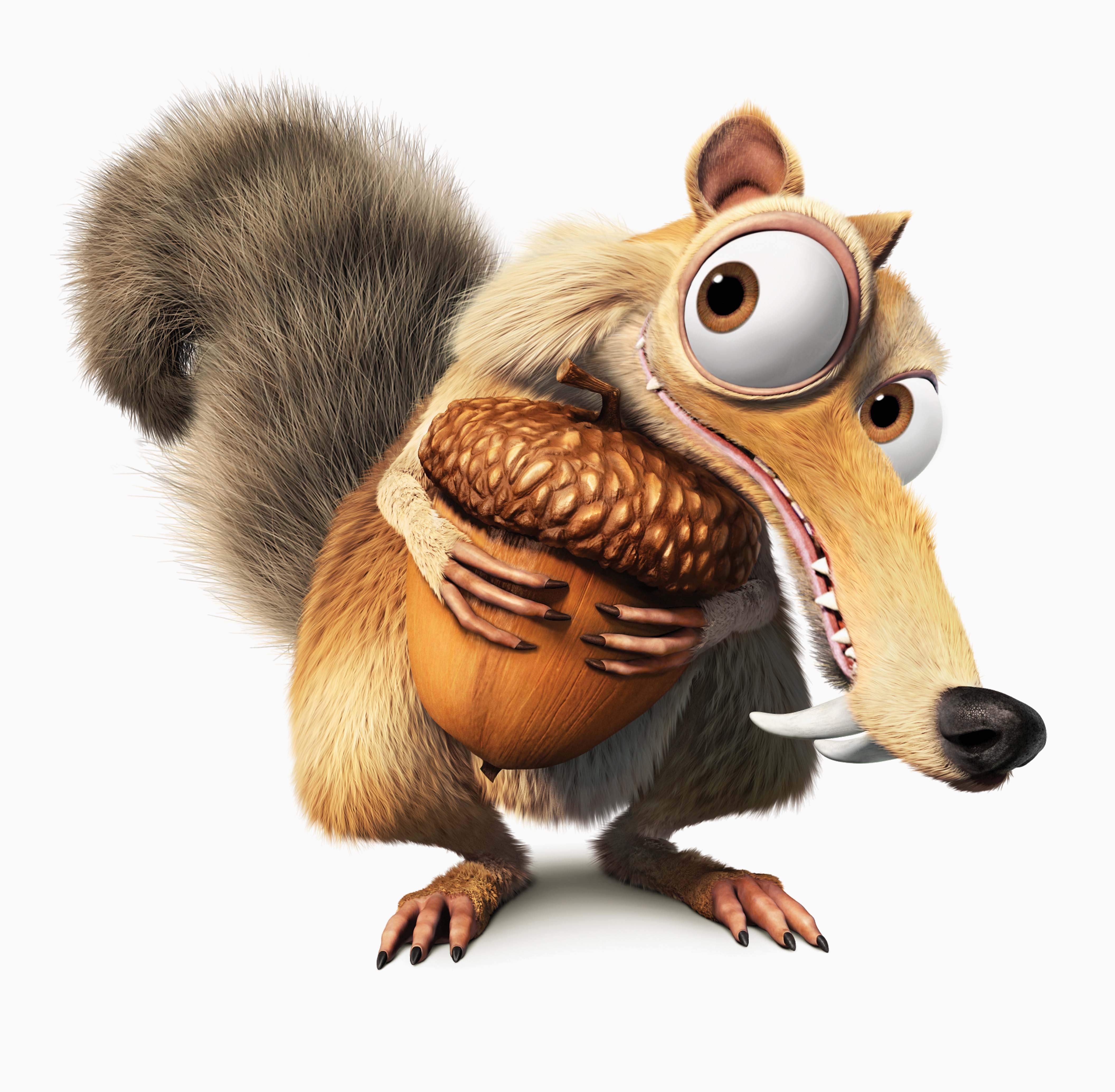 General 4224x4135 Scrat Ice Age movies animated movies