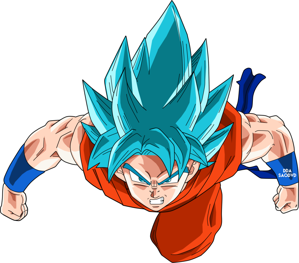 General 1024x902 Dragon Ball anime Son Goku cyan hair simple background black background angry face muscles anime boys