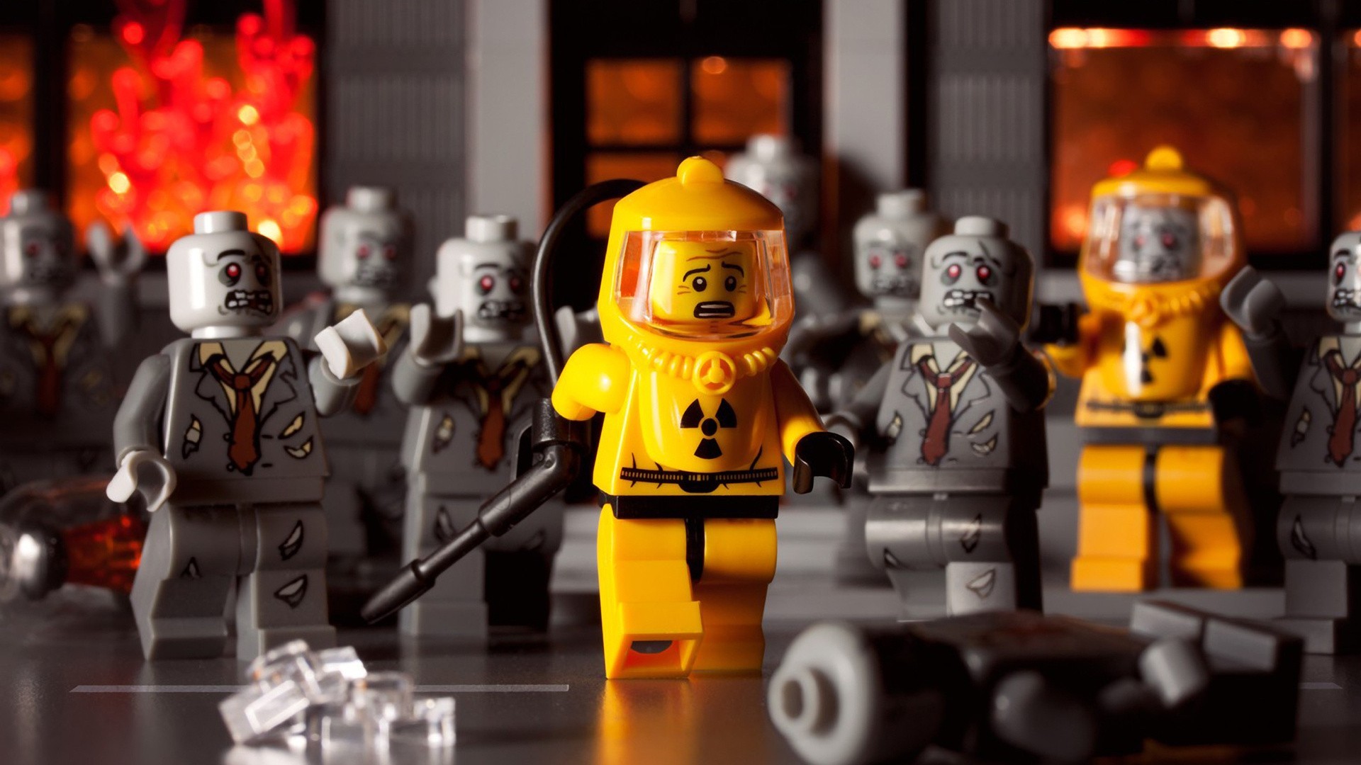 General 1920x1080 zombies LEGO toys humor figurines