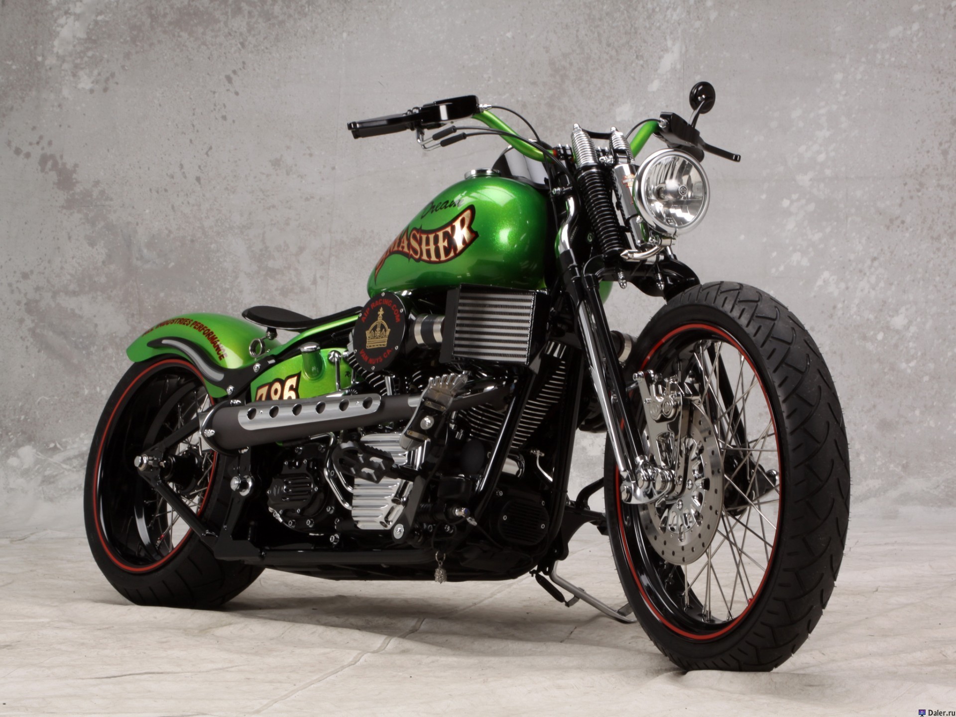 General 1920x1440 motorcycle vehicle Green Motorcycles