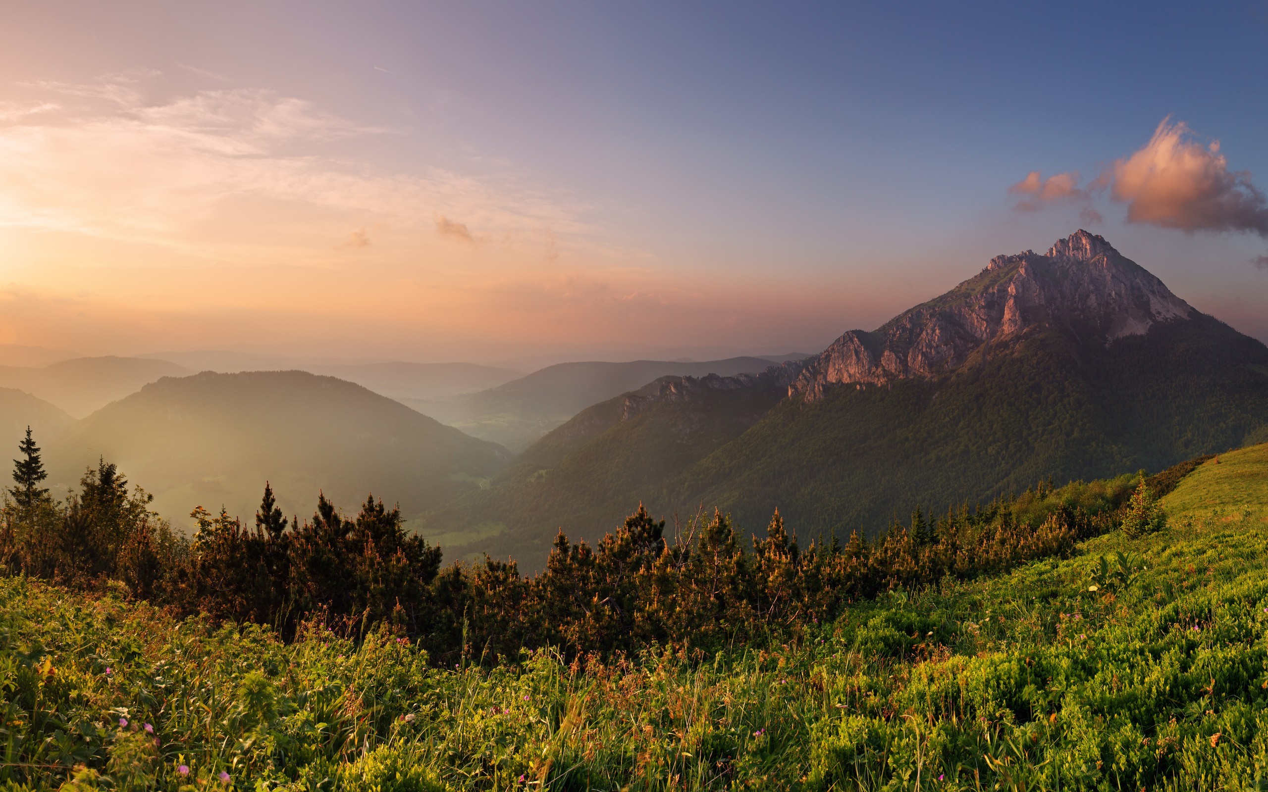General 2560x1600 mountains nature landscape outdoors sunset