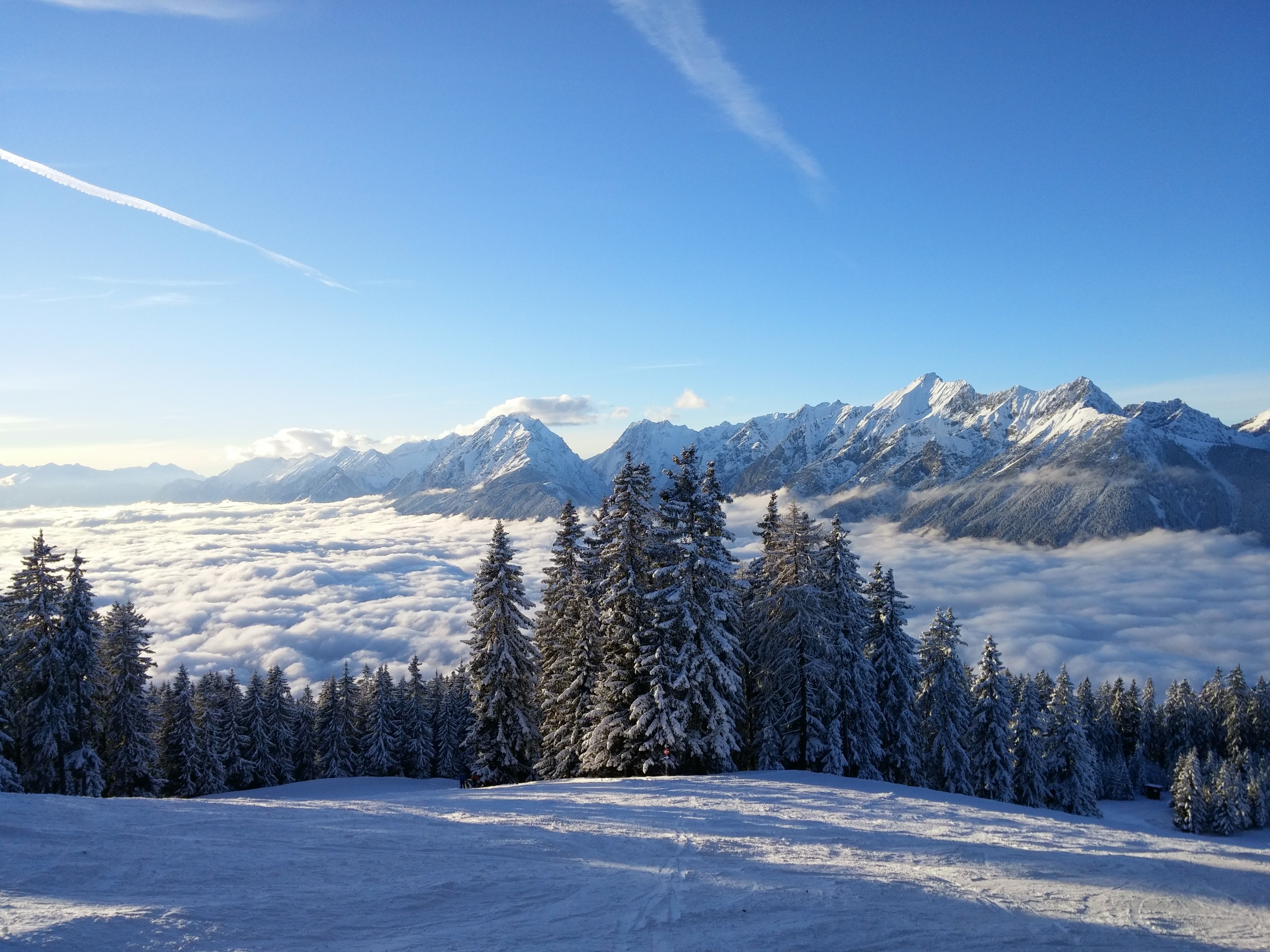 General 4160x3120 snow Austria Tyrol winter nature landscape mountains snowy peak clouds cold outdoors trees
