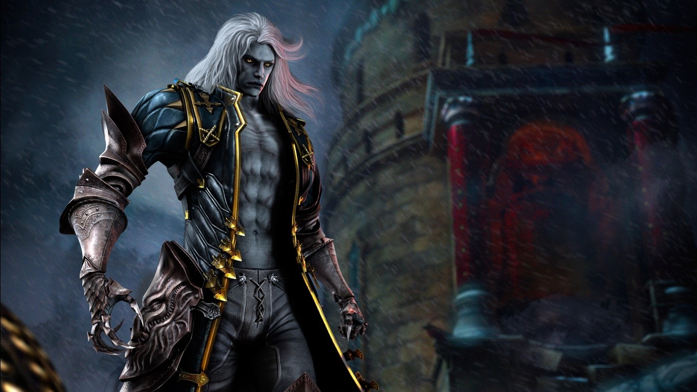 General 1366x768 Castlevania: Lords of Shadow 2 video game art video games fantasy art fantasy men Castlevania