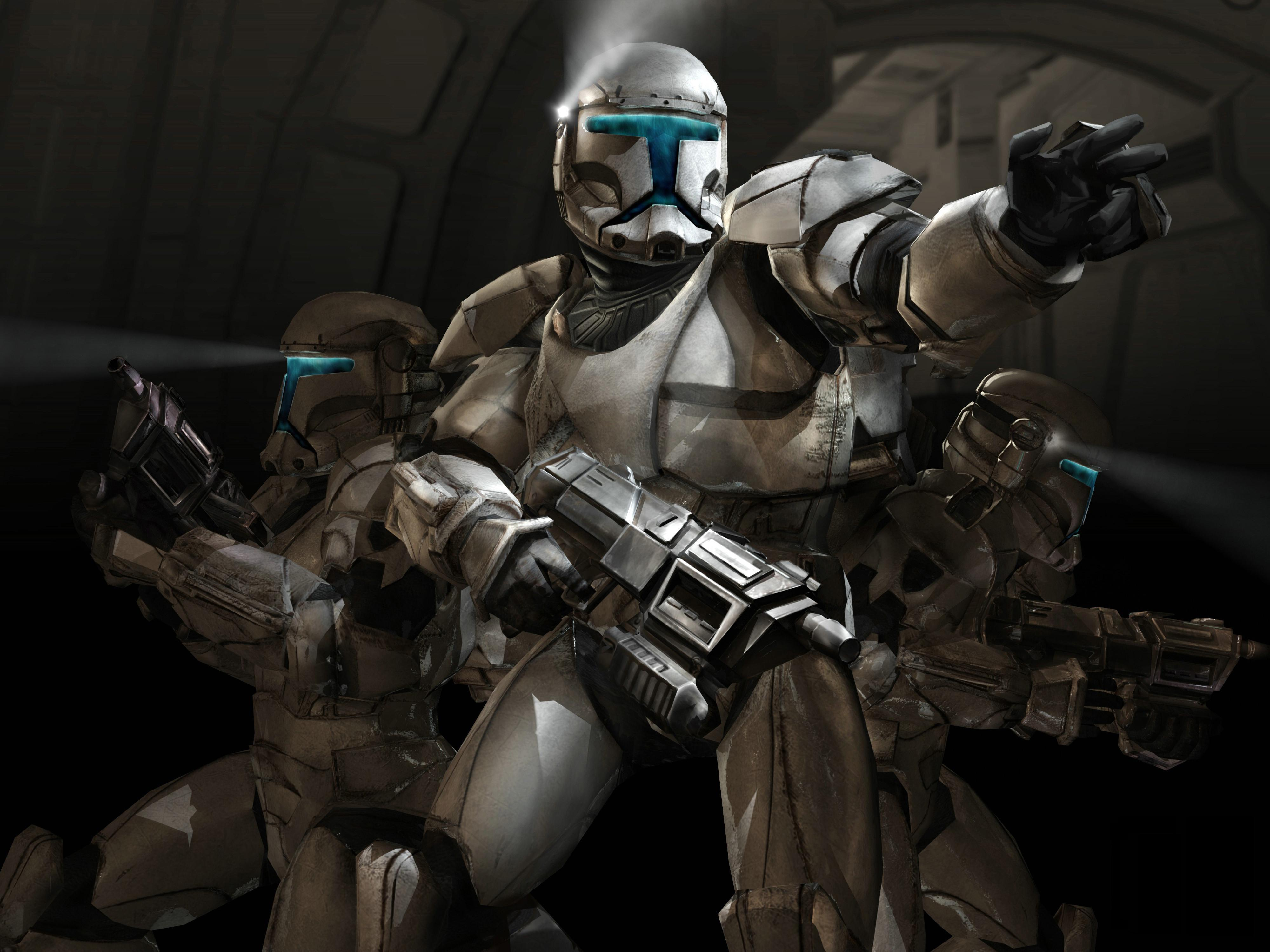 General 4000x3000 Star Wars video games clone trooper science fiction tactical video game art