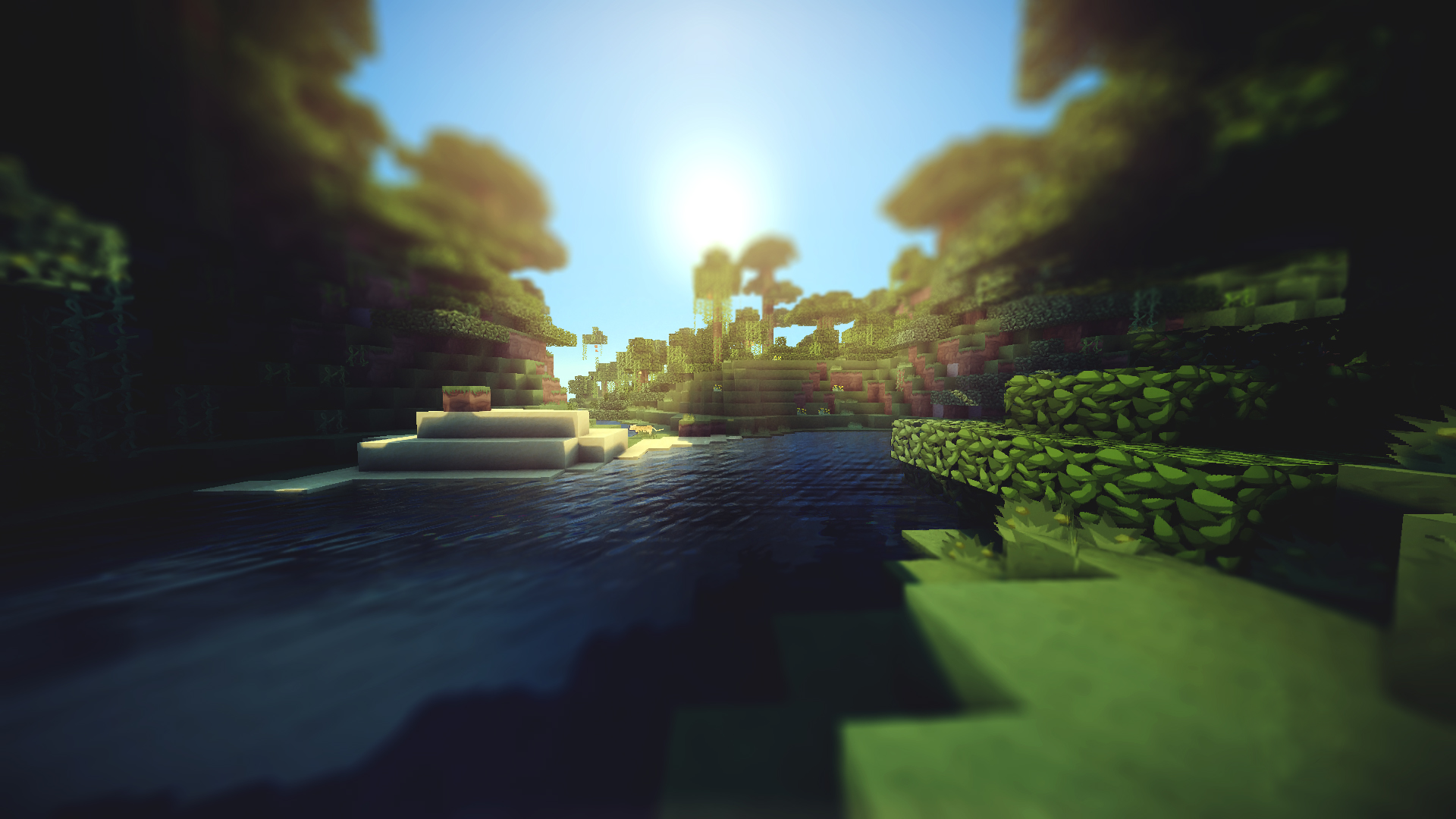 General 1920x1080 Minecraft video games PC gaming screen shot
