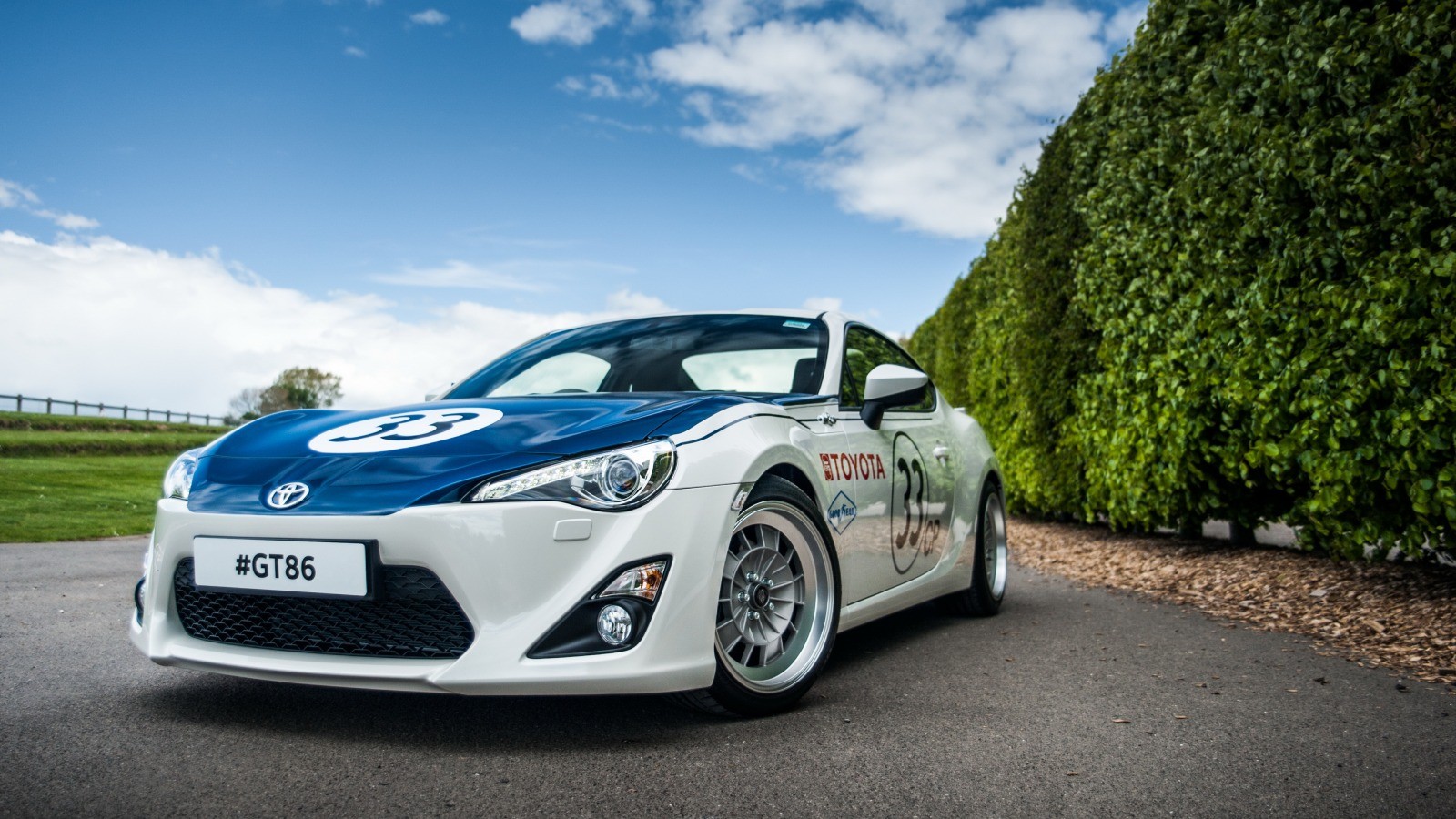 General 1600x900 car frontal view Toyobaru Toyota white cars race cars motorsport vehicle