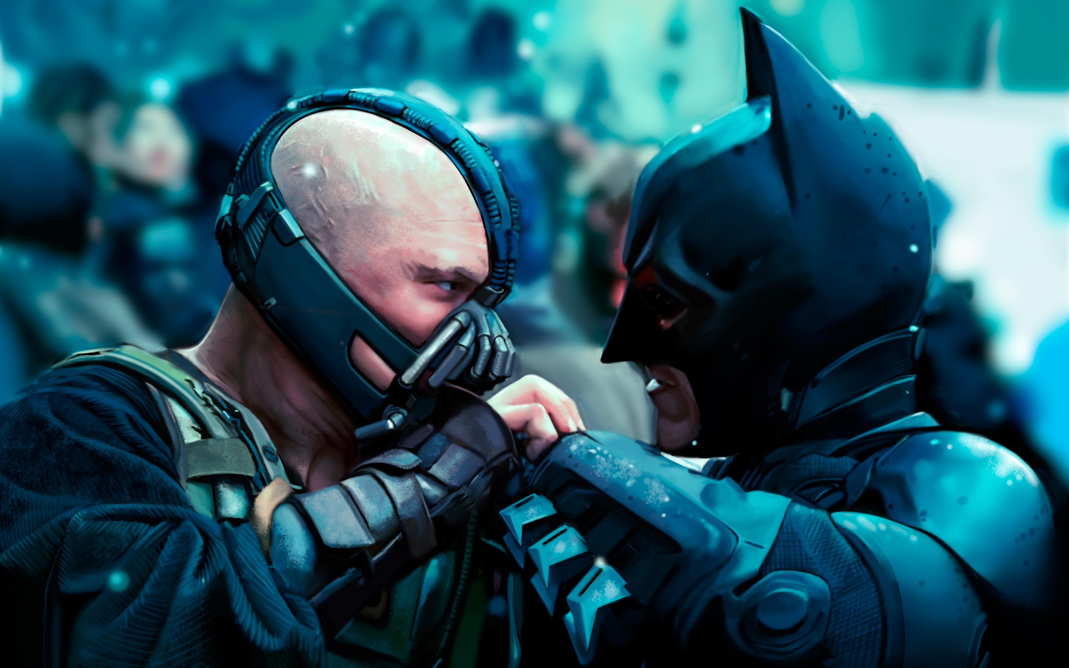 General 3500x2188 Batman Bane The Dark Knight Rises movies 2012 (Year) hero villains film stills