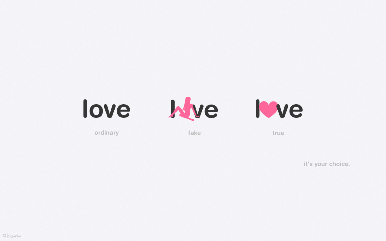 General 1280x800 love heart (design) typography minimalism white background