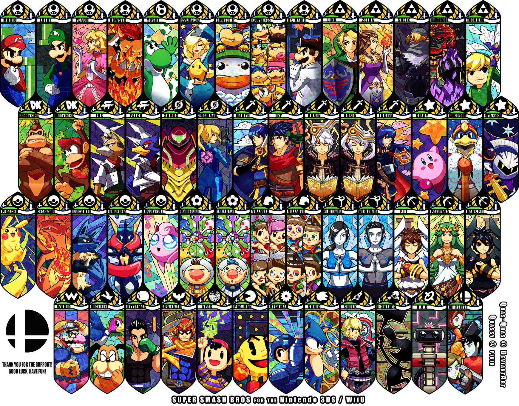 Anime 1740x1360 Super Smash Brothers video game characters anime collage colorful video games anime games