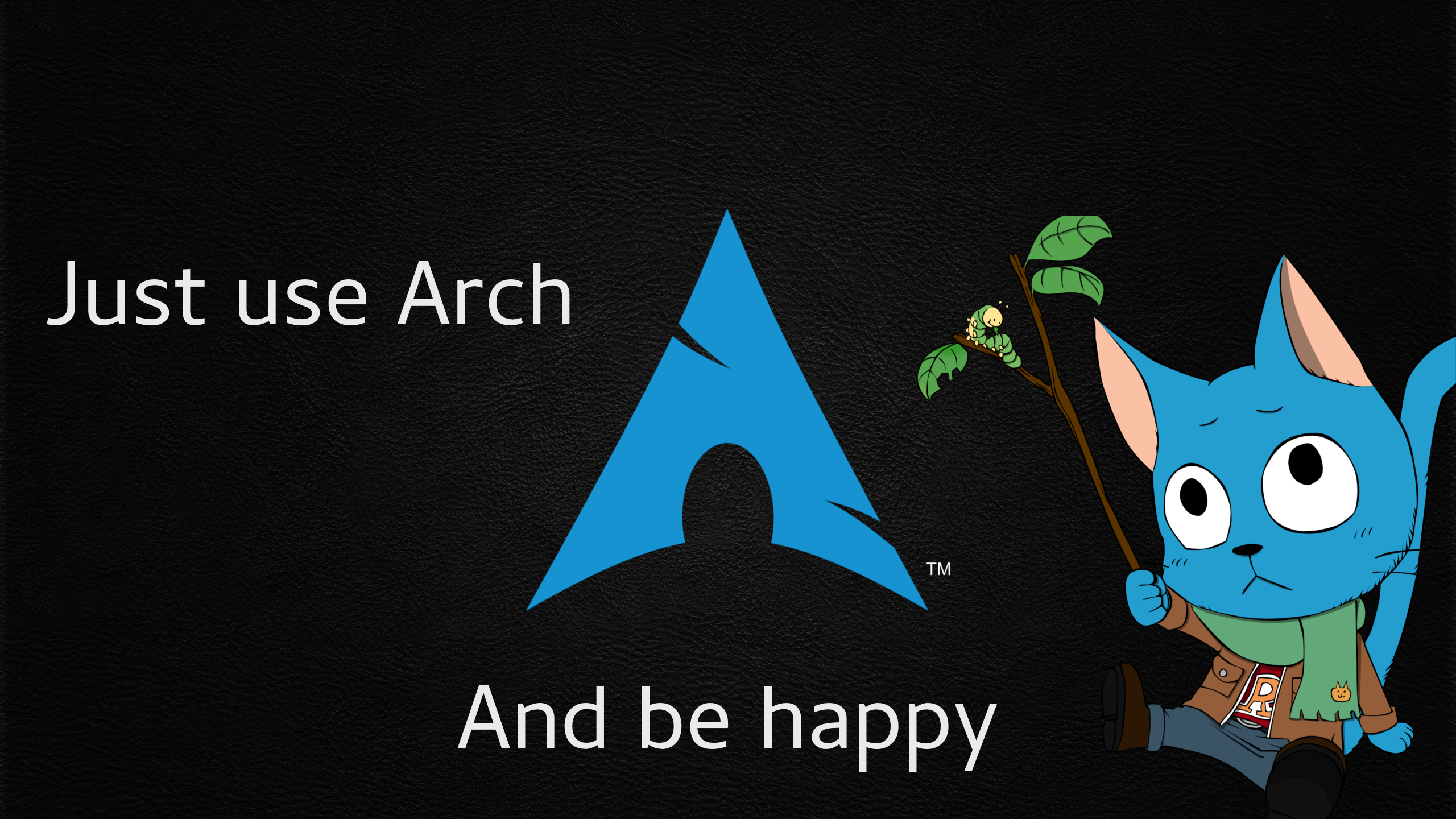 General 2560x1440 Arch Linux black background simple background logo operating system