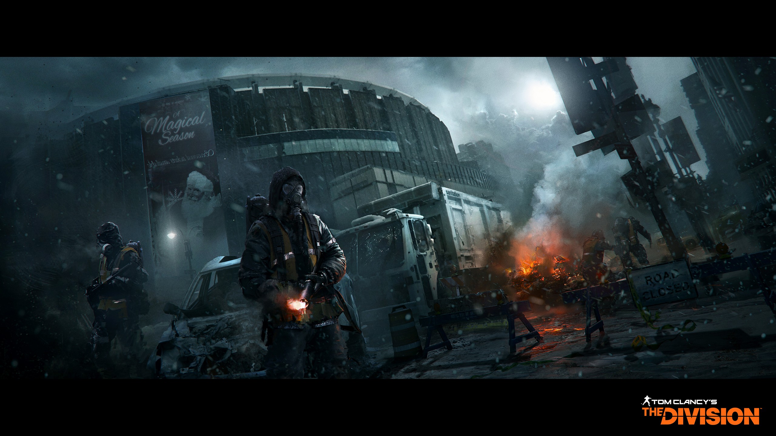 General 2560x1440 video games Tom Clancy's The Division PC gaming apocalyptic video game art